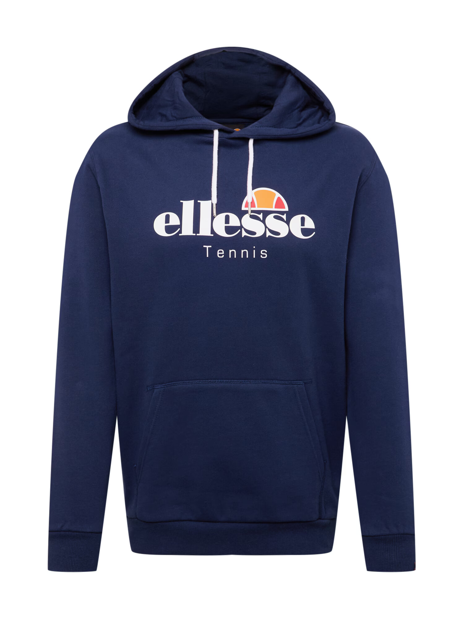 ELLESSE Športová mikina námornícka modrá / oranžová / červená / šedobiela - Pepit.sk