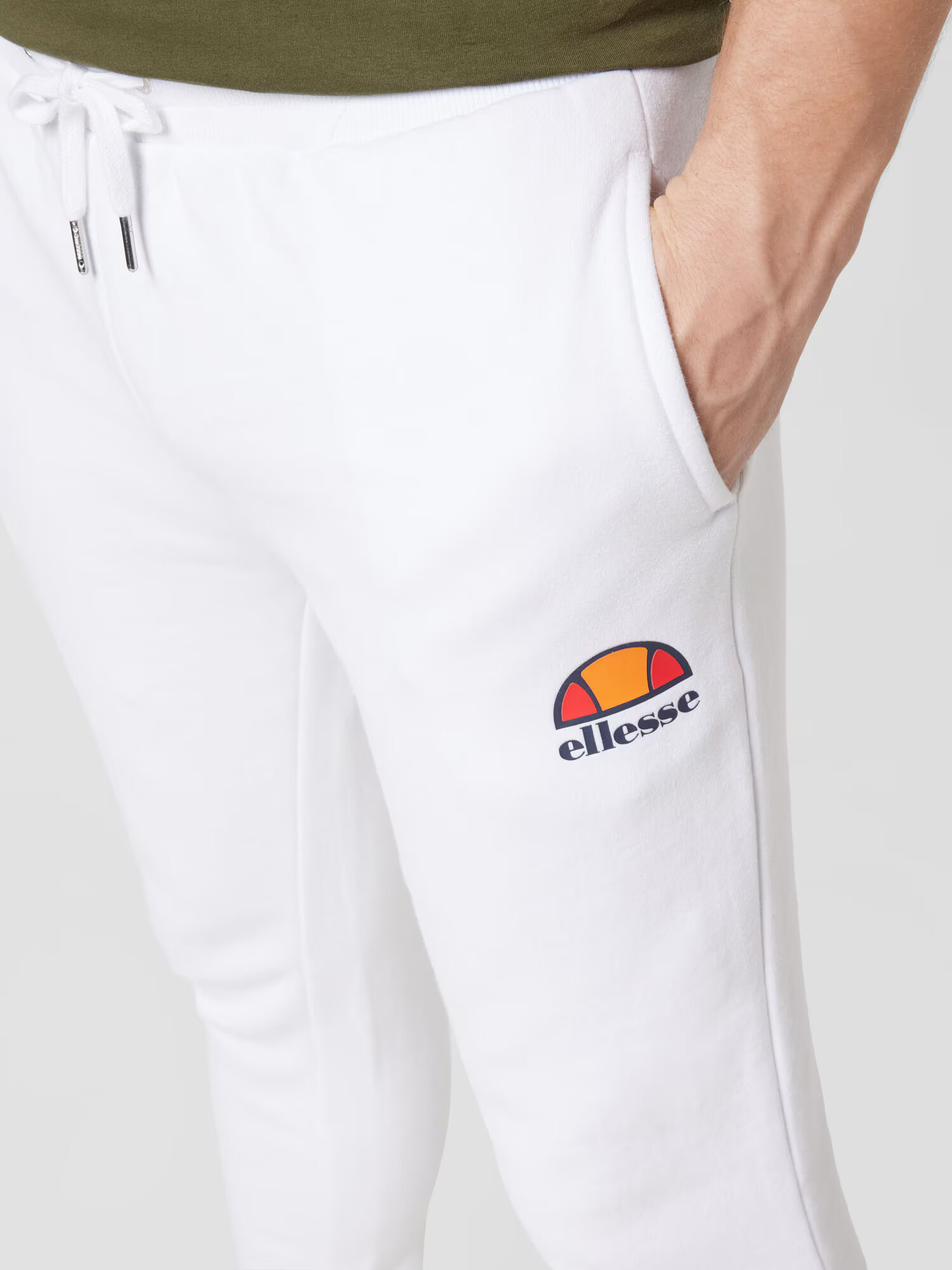 ELLESSE Športové nohavice 'Ovest' oranžová / červená / čierna / biela - Pepit.sk