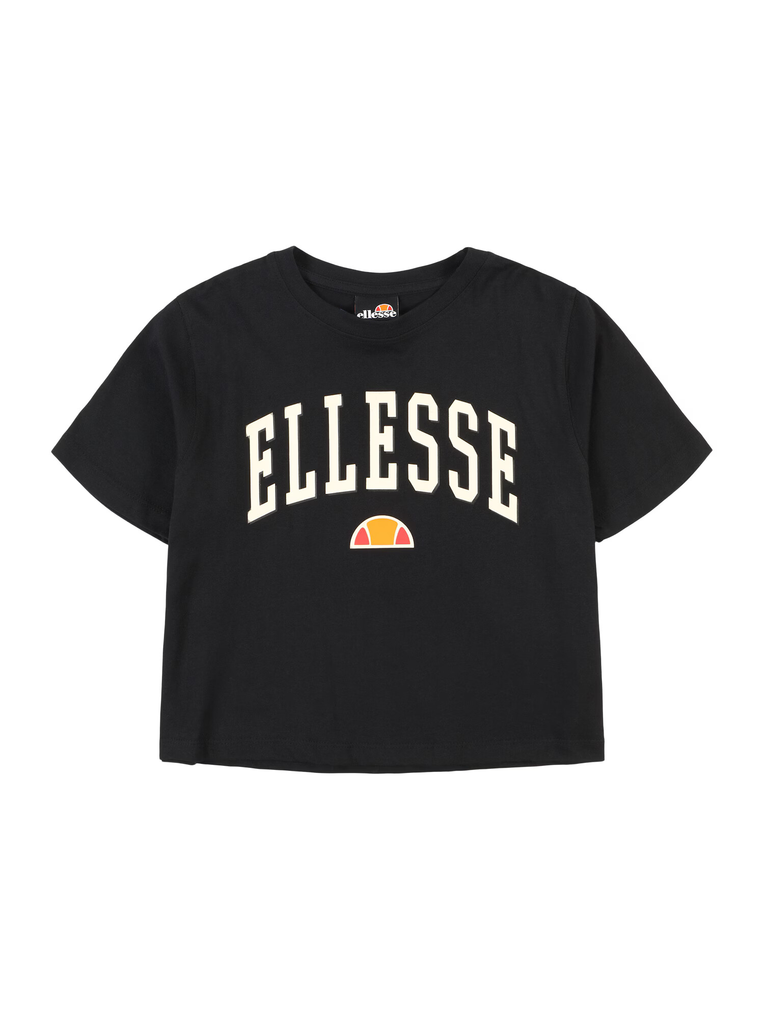 ELLESSE Tričko 'Ciciano' béžová / oranžová / čierna - Pepit.sk