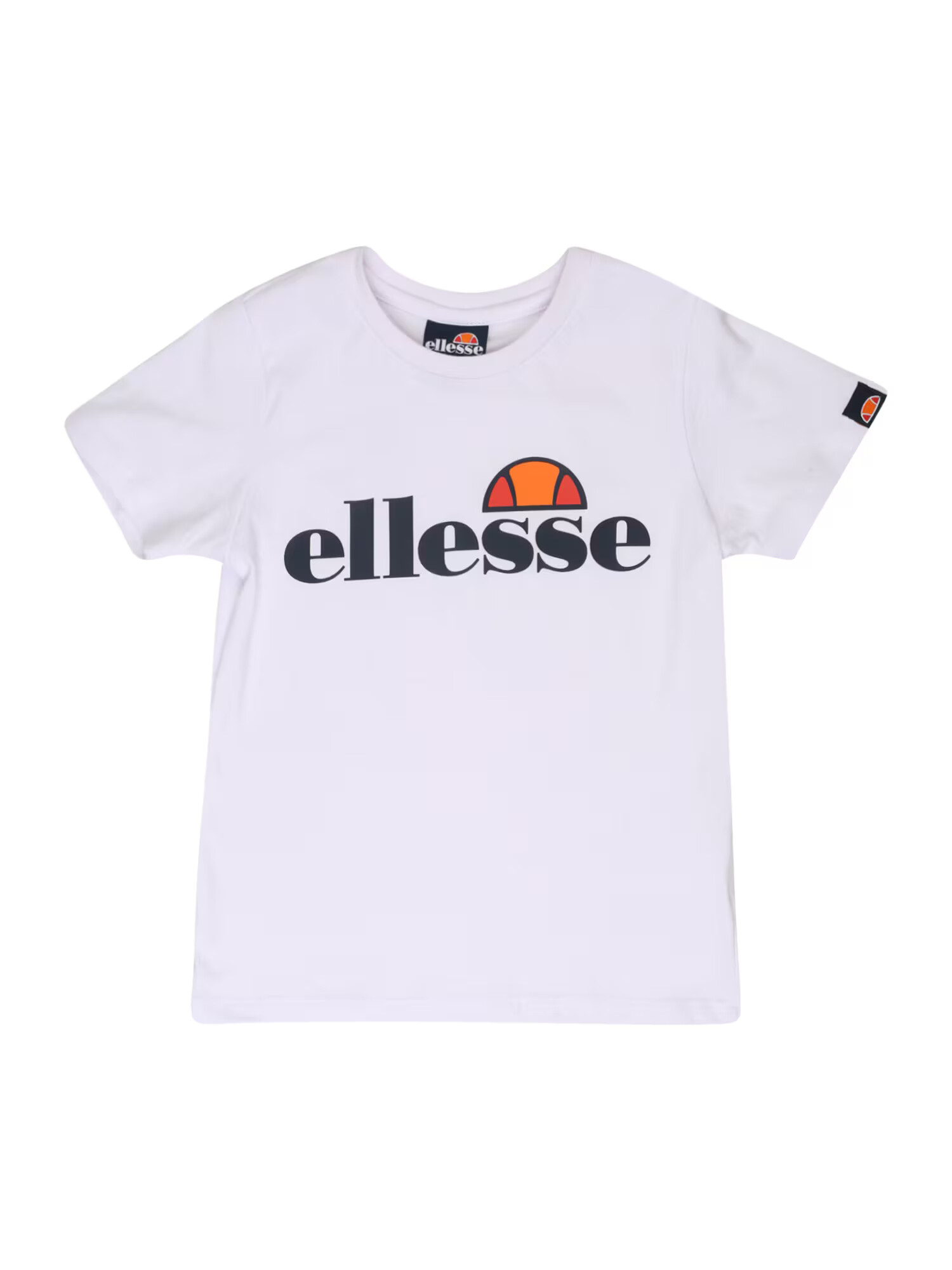 ELLESSE Tričko 'Malia' námornícka modrá / oranžová / červená / biela - Pepit.sk