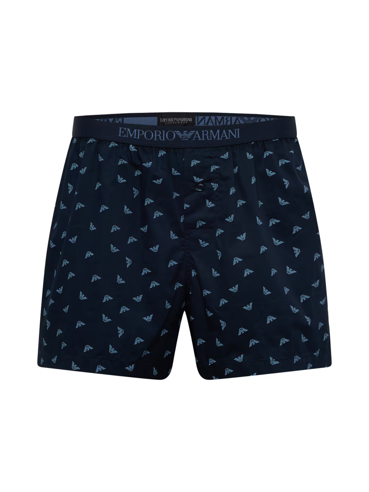 Emporio Armani Boxerky námornícka modrá / petrolejová - Pepit.sk