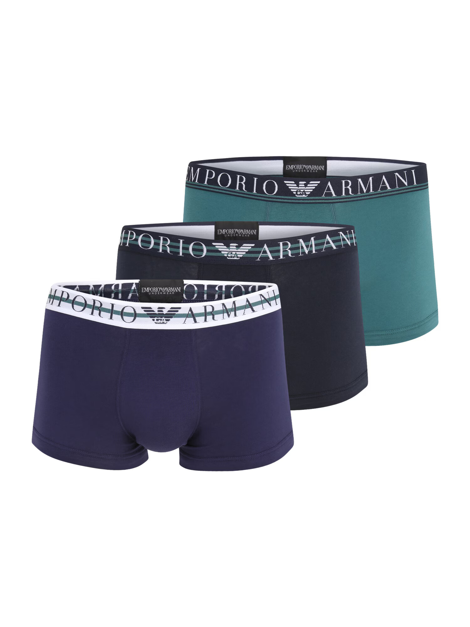 Emporio Armani Boxerky tmavomodrá - Pepit.sk