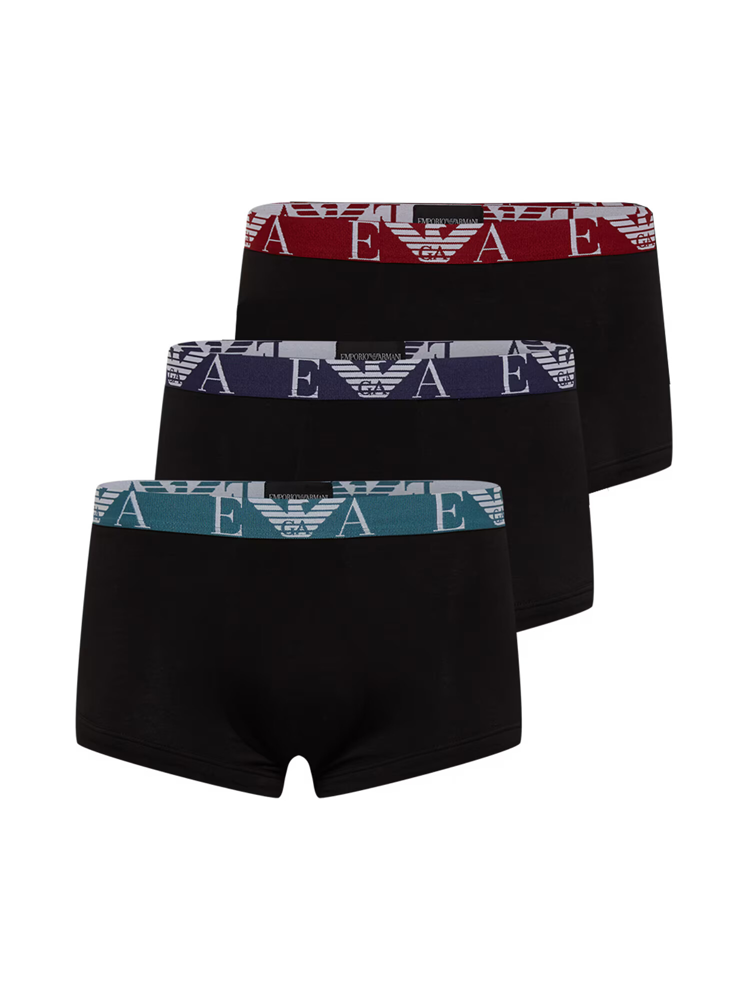 Emporio Armani Boxerky zmiešané farby / čierna - Pepit.sk