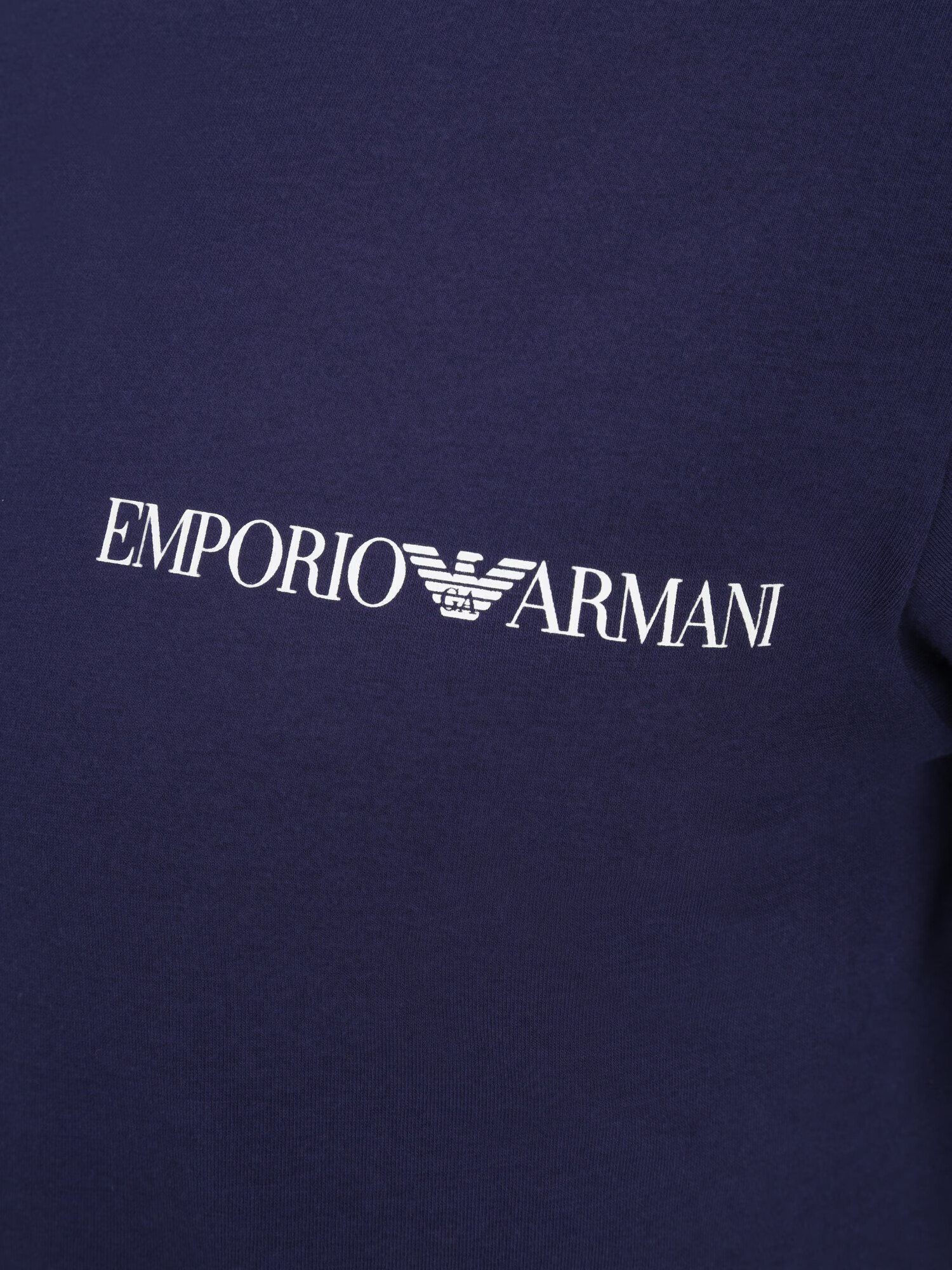 Emporio Armani Tričko námornícka modrá / biela - Pepit.sk