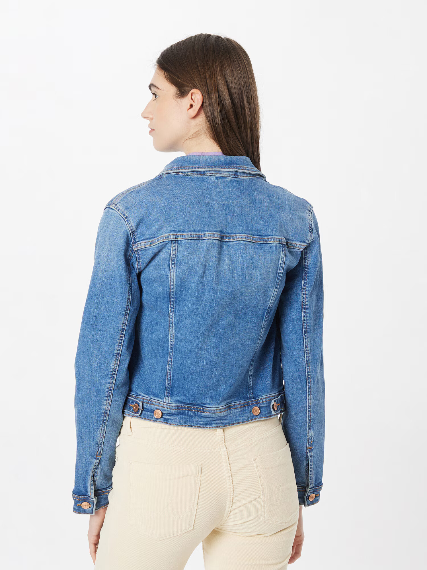 ESPRIT Prechodná bunda modrá denim - Pepit.sk