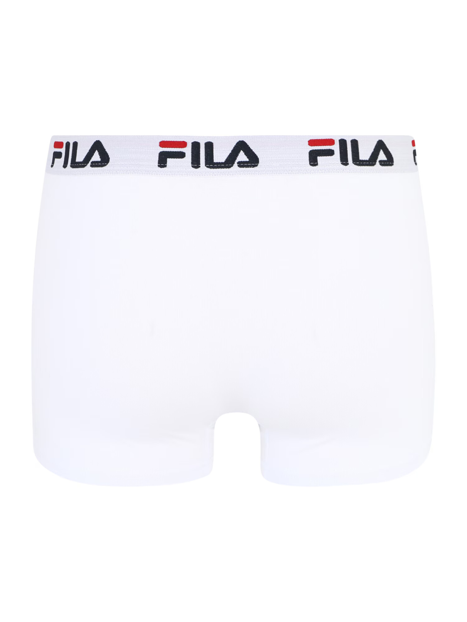 FILA Boxerky svetlosivá / červená / čierna / biela - Pepit.sk