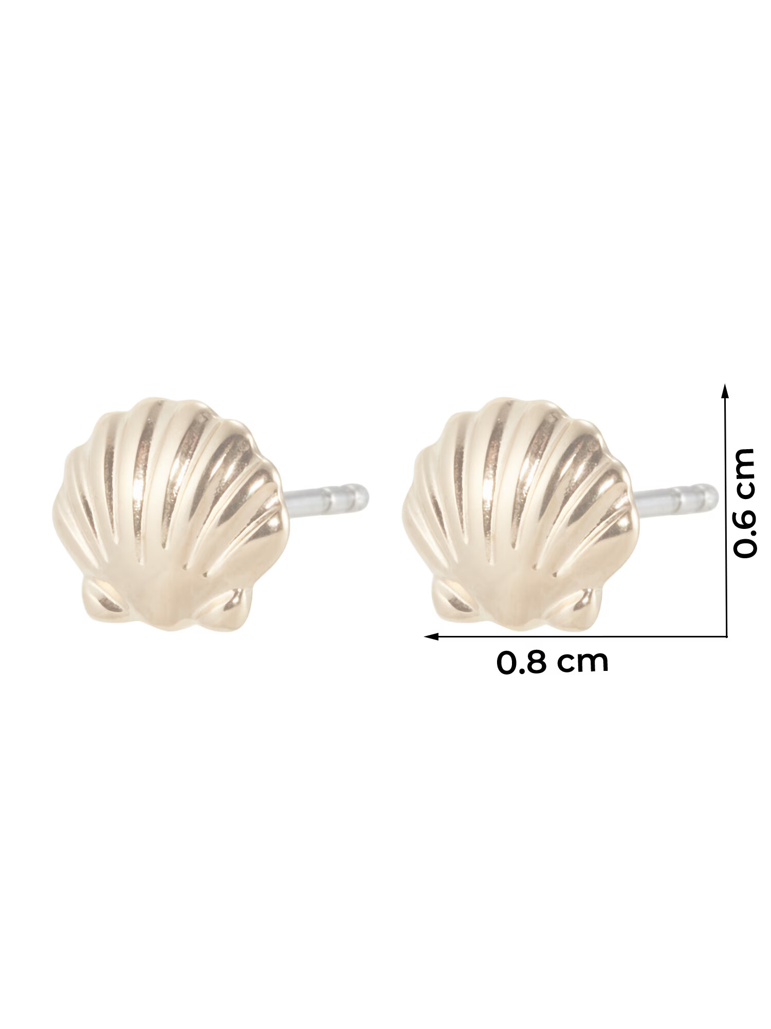 FOSSIL Náušnice zlatá - Pepit.sk