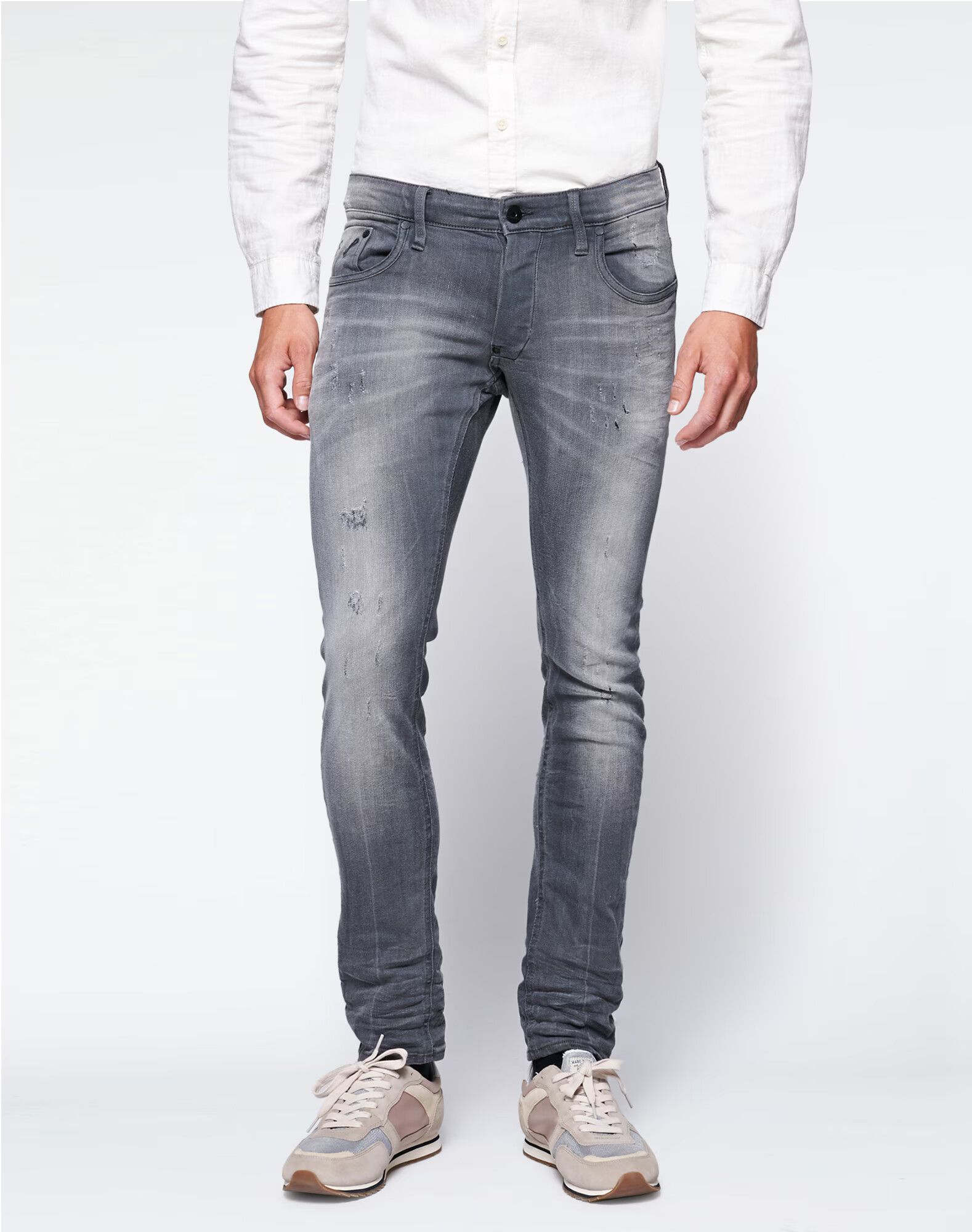 G-Star RAW Džínsy 'Revend' sivý denim - Pepit.sk