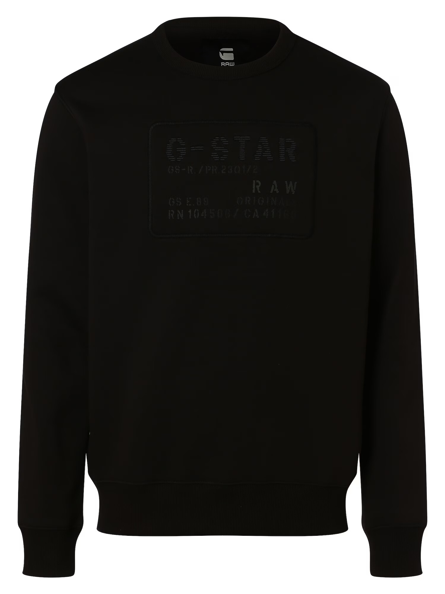 G-Star RAW Mikina čierna - Pepit.sk