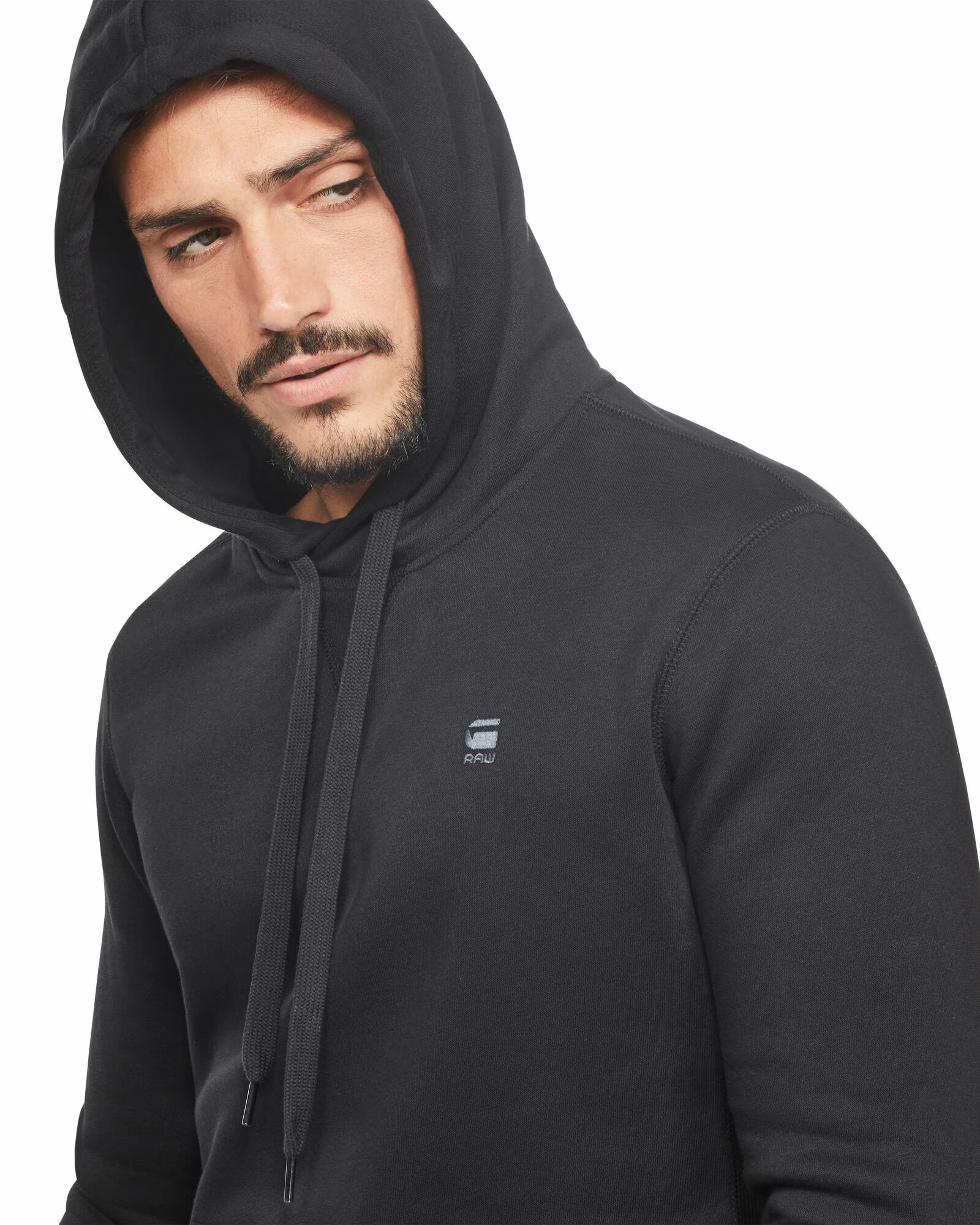 G-Star RAW Mikina 'Premium Core' sivá / čierna - Pepit.sk