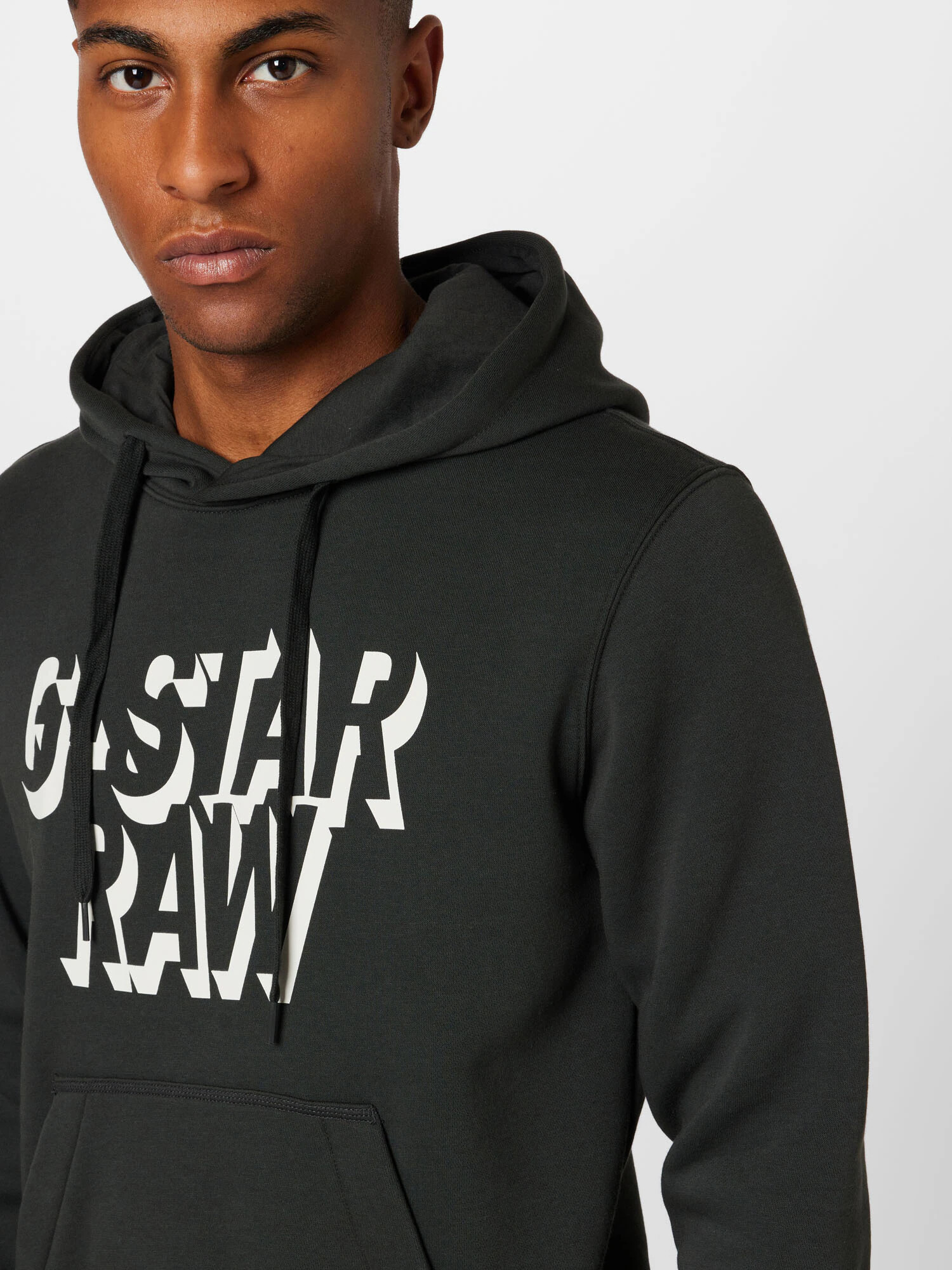 G-Star RAW Mikina tmavosivá / biela - Pepit.sk