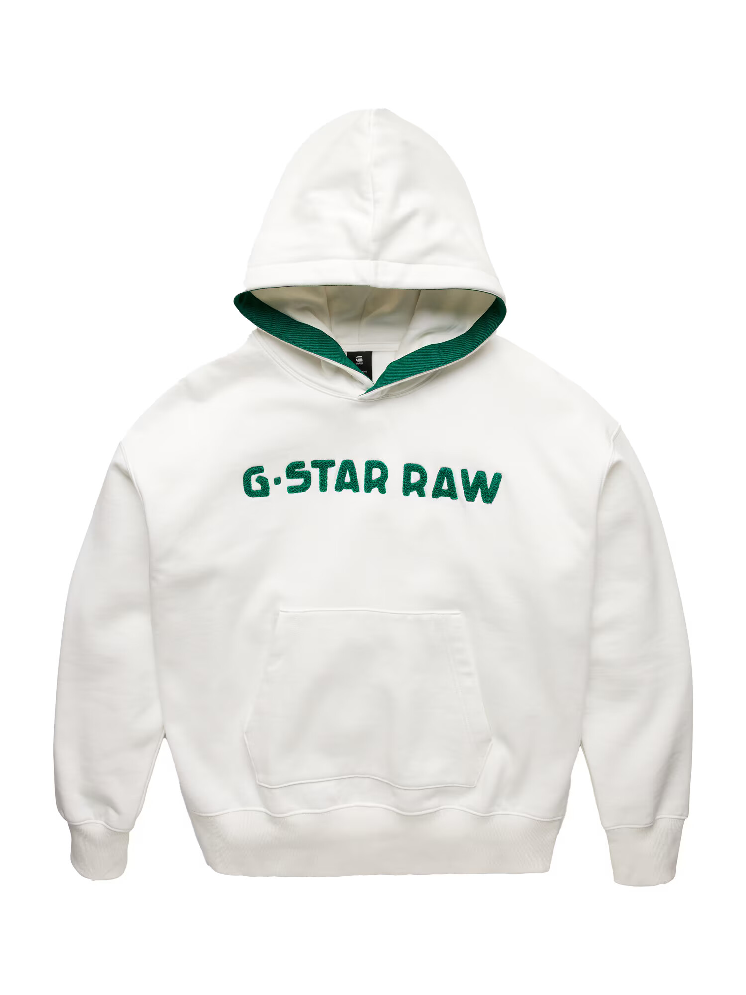 G-Star RAW Mikina zelená / biela - Pepit.sk