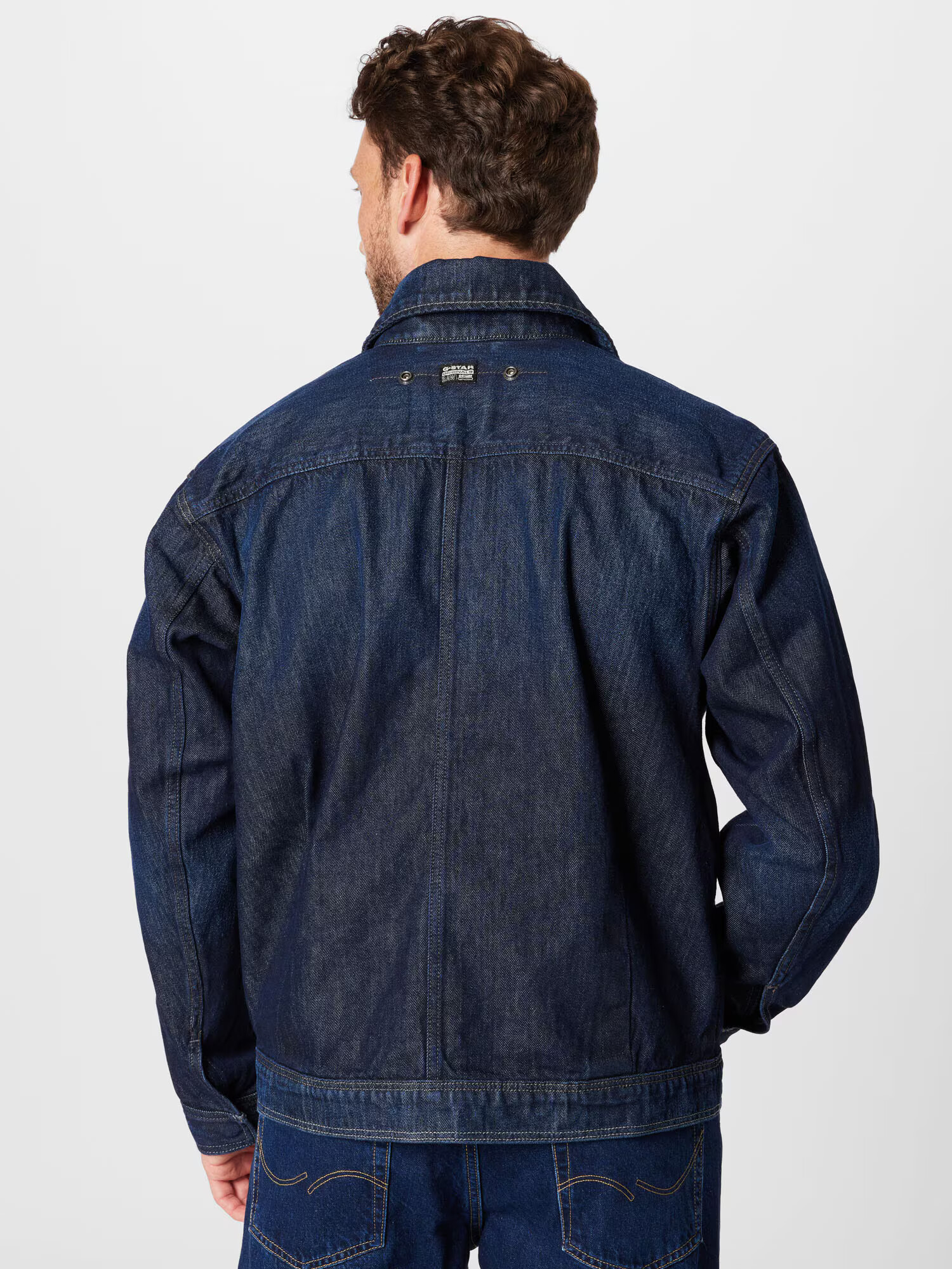 G-Star RAW Prechodná bunda modrá denim - Pepit.sk