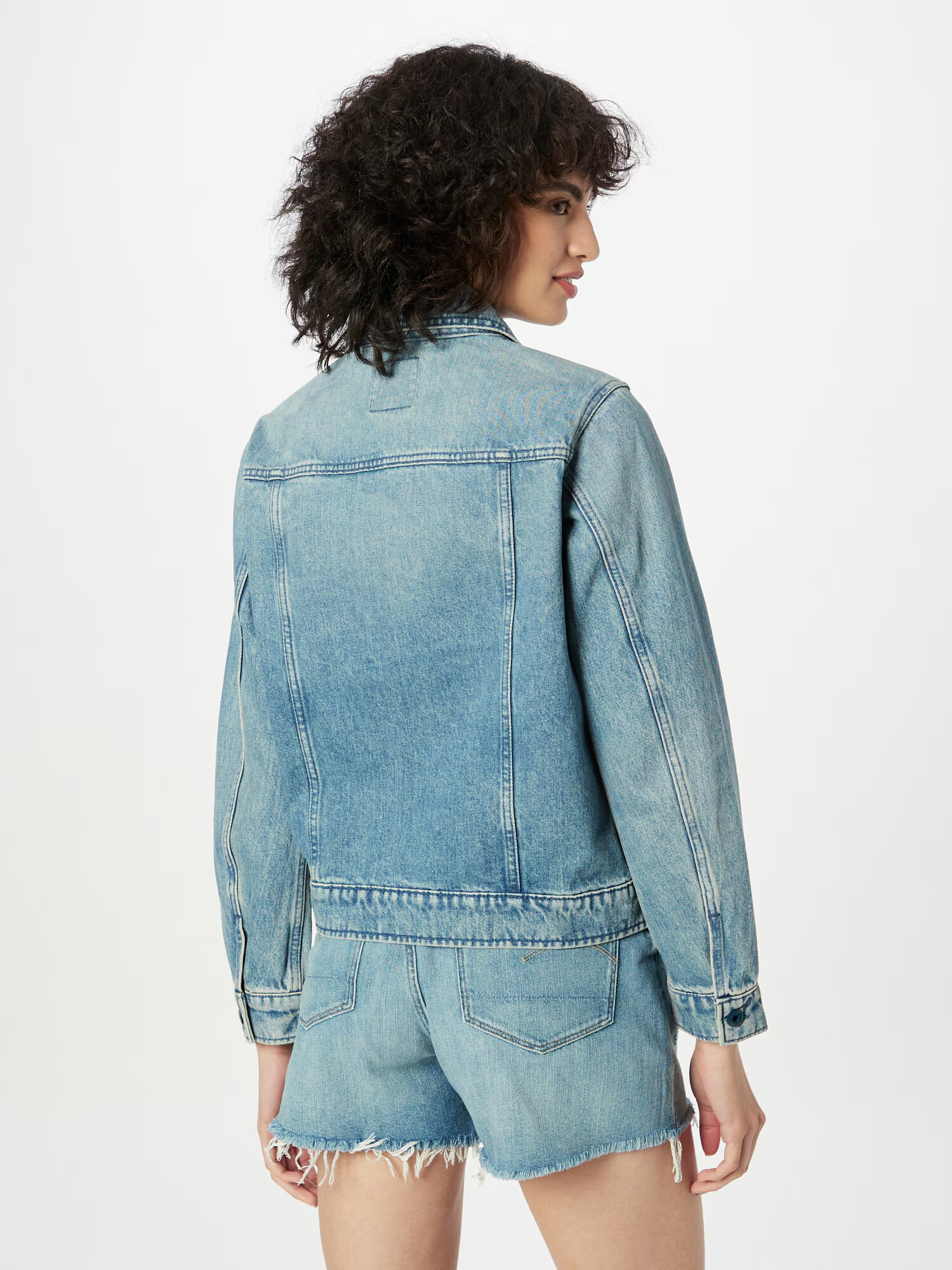 G-Star RAW Prechodná bunda modrá denim - Pepit.sk