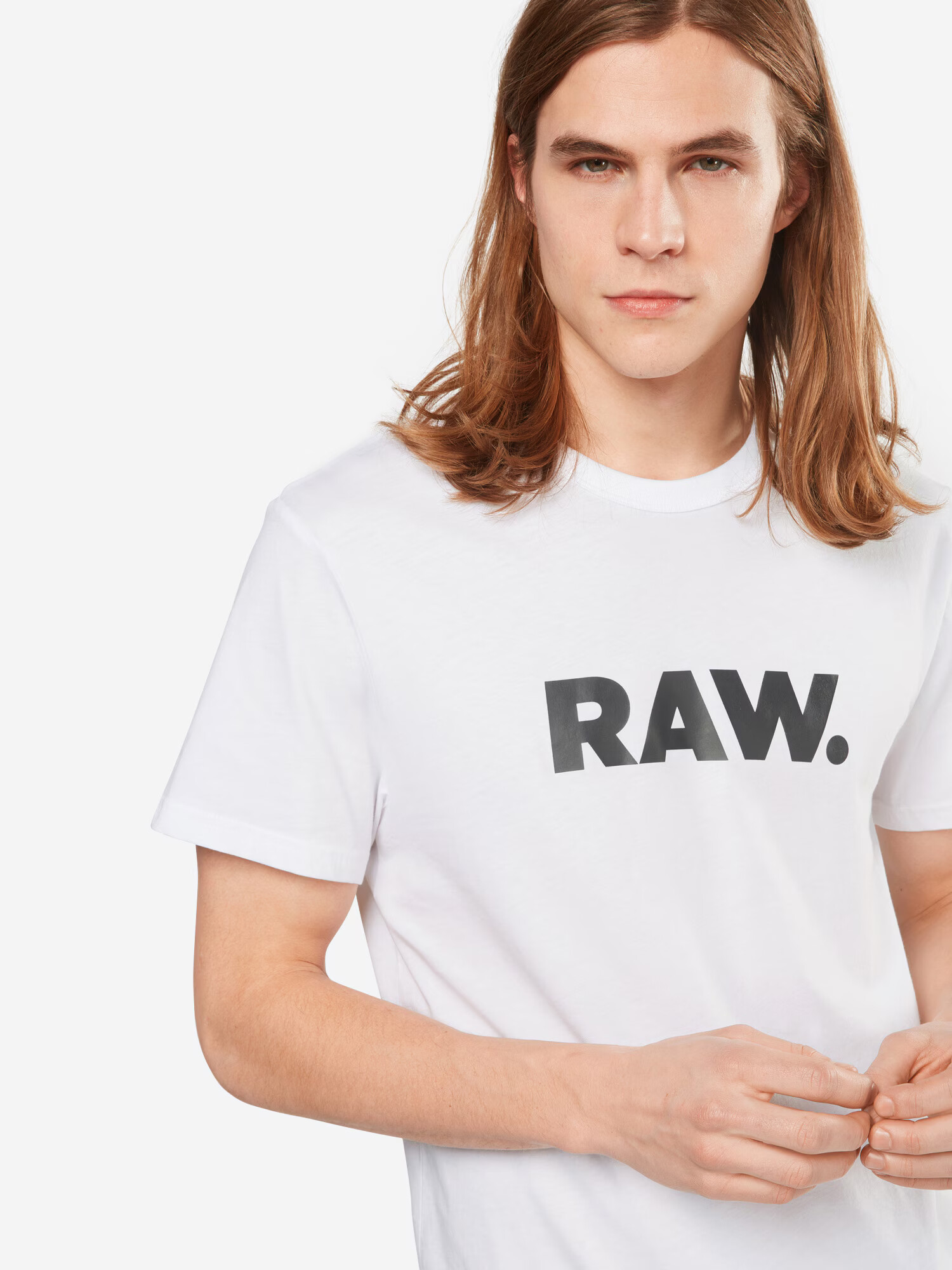 G-Star RAW Tričko čierna / biela - Pepit.sk