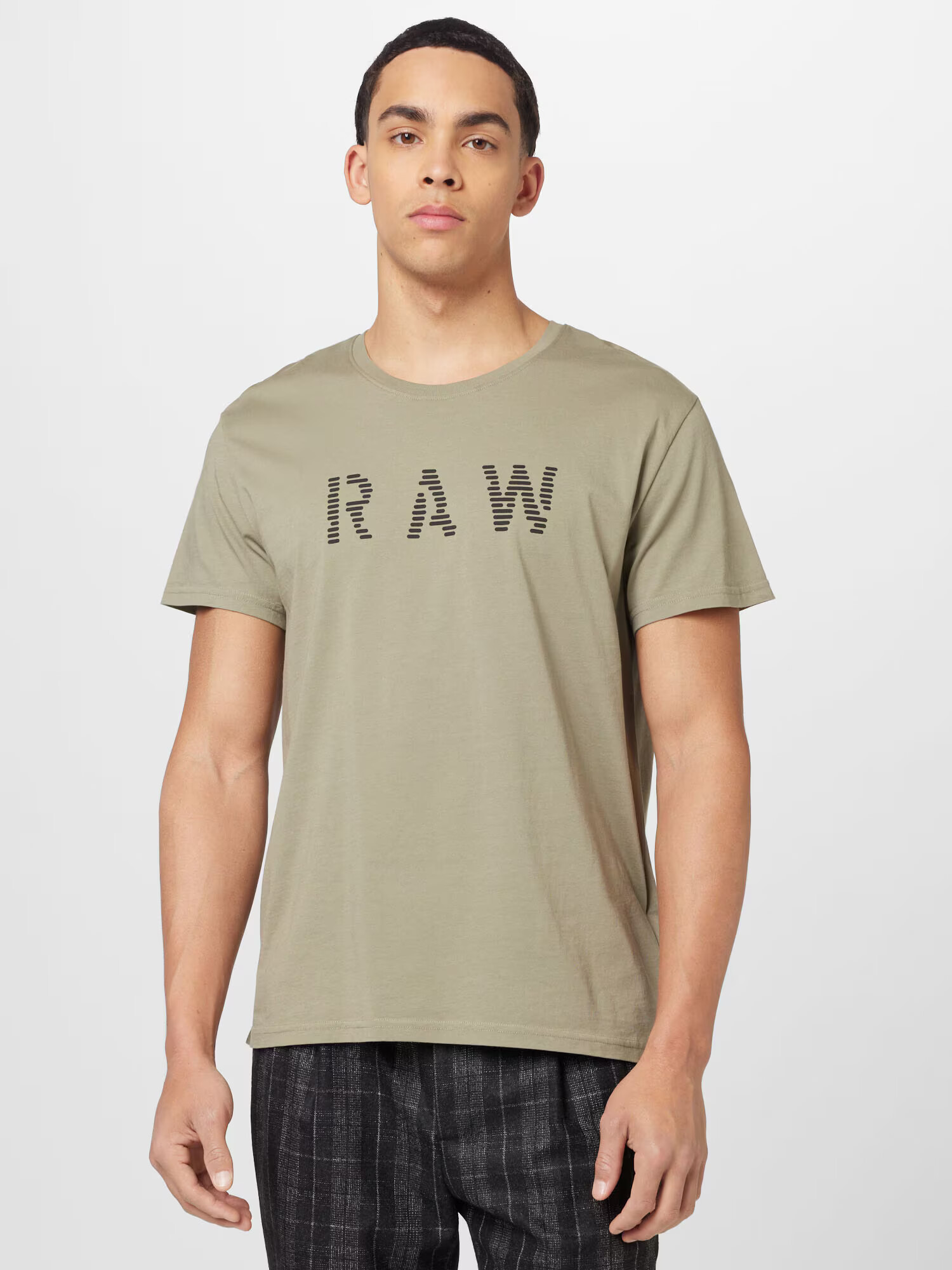 G-Star RAW Tričko olivová / tmavozelená - Pepit.sk