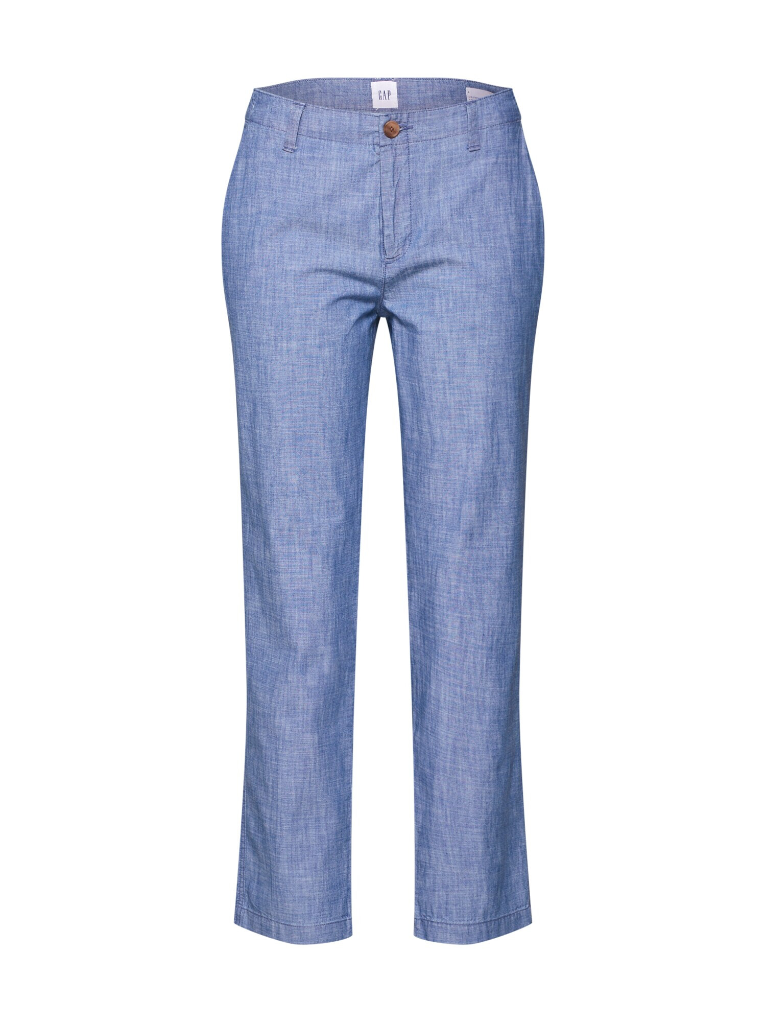 GAP Nohavice 'V-GIRLFRIEND KHAKI CHAMBRAY' indigo - Pepit.sk