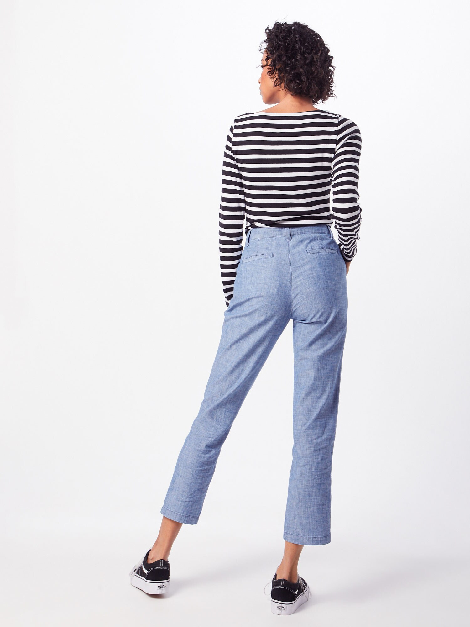 GAP Nohavice 'V-GIRLFRIEND KHAKI CHAMBRAY' indigo - Pepit.sk