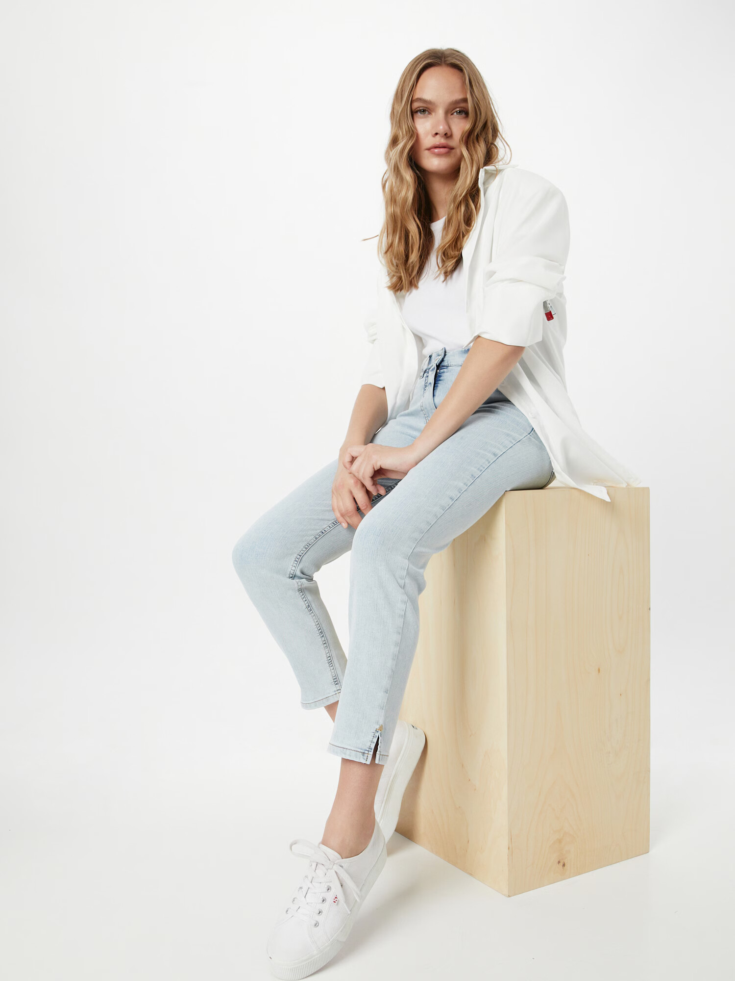 GERRY WEBER Džínsy modrá denim - Pepit.sk