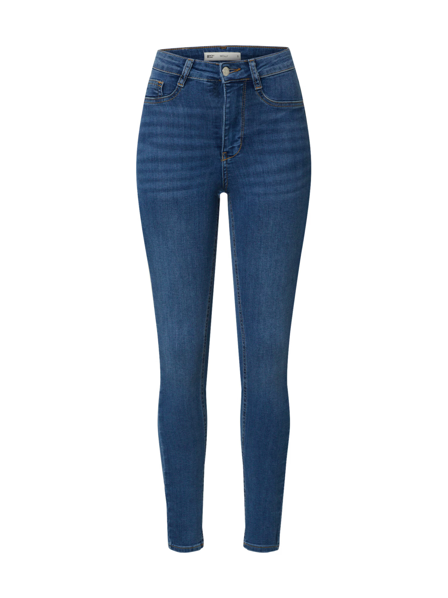 Gina Tricot Džínsy 'Molly highwaist jeans' modrá denim - Pepit.sk