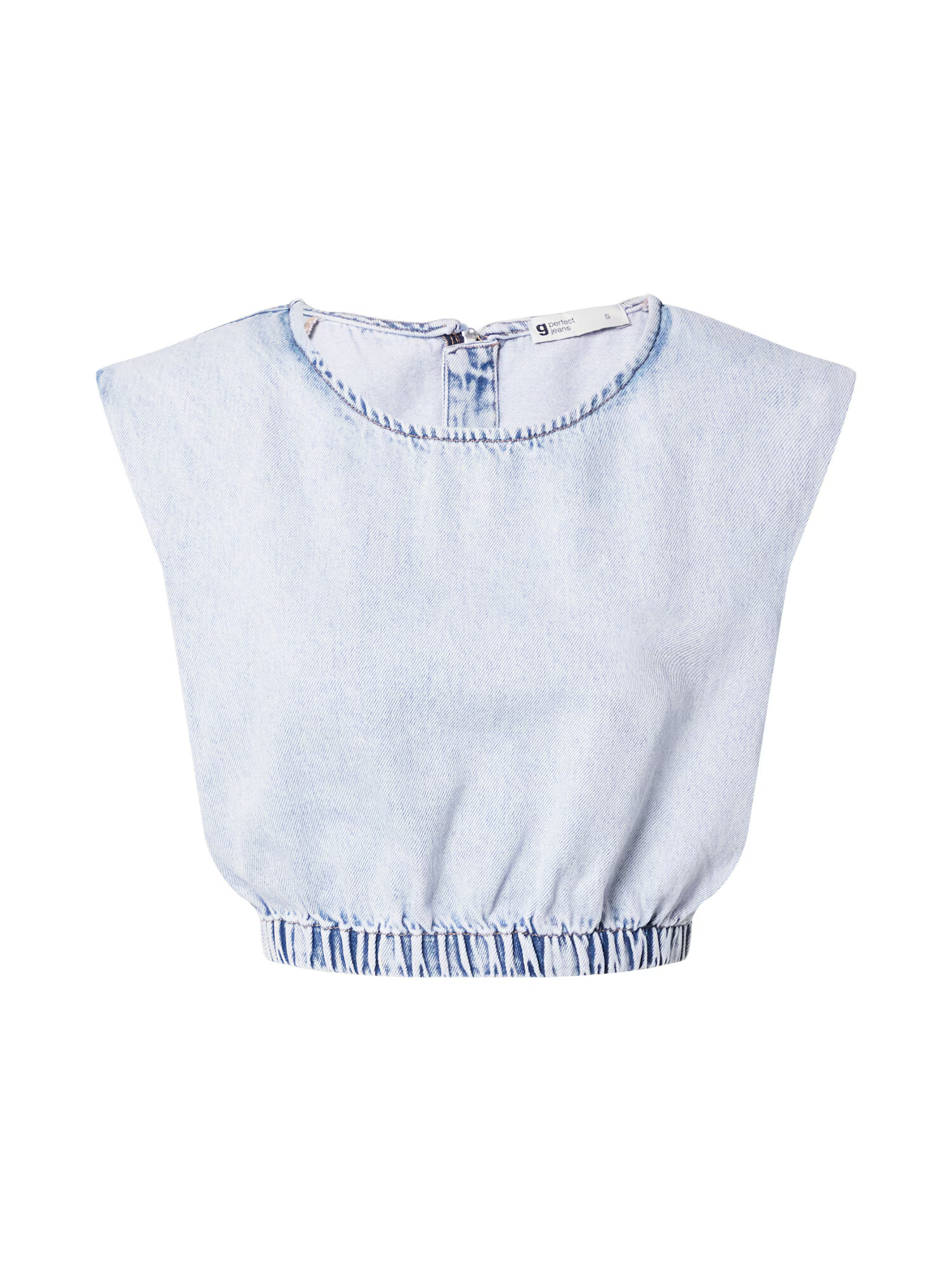 Gina Tricot Top modrá denim - Pepit.sk