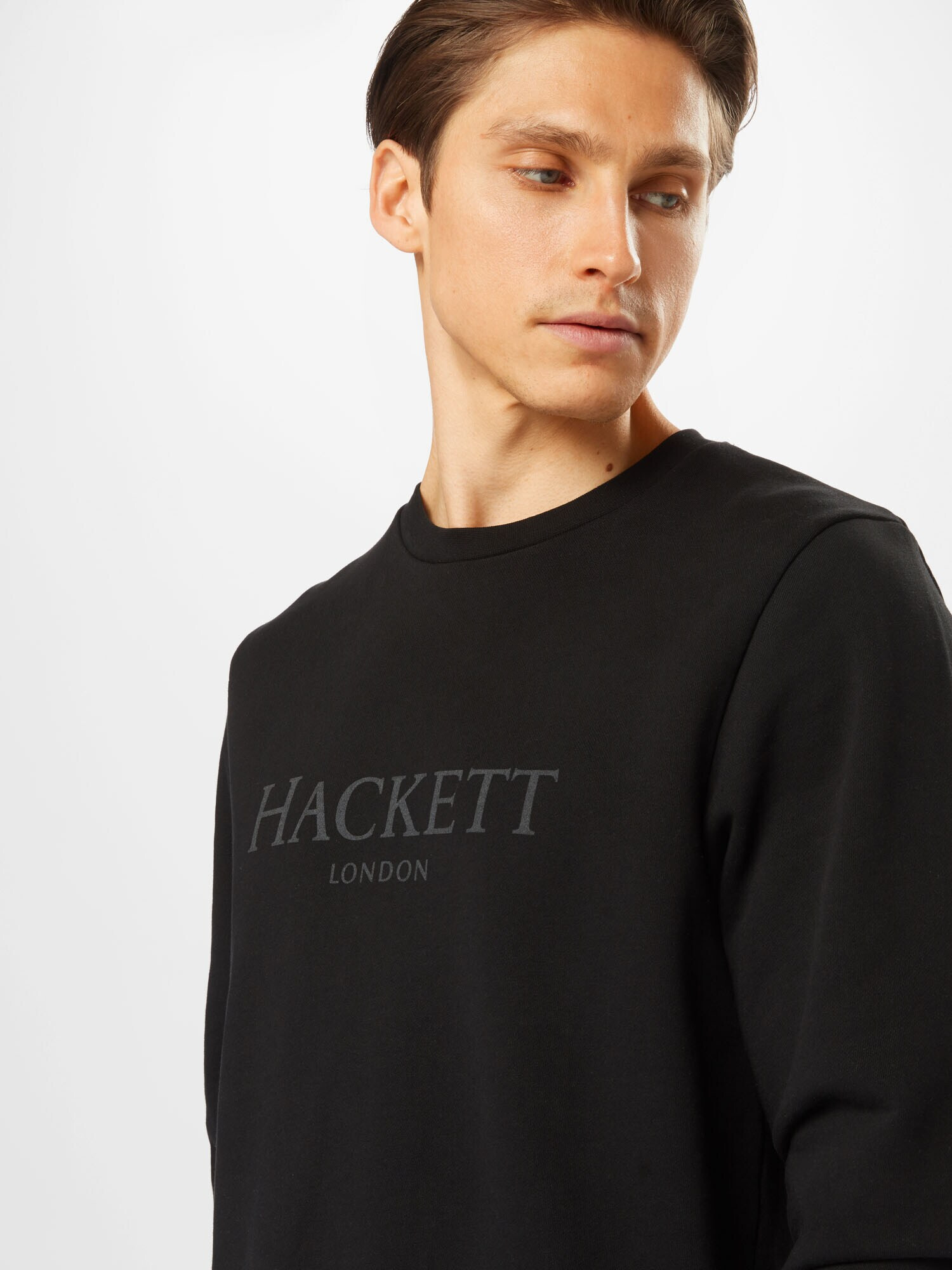 Hackett London Mikina kamenná / čierna - Pepit.sk