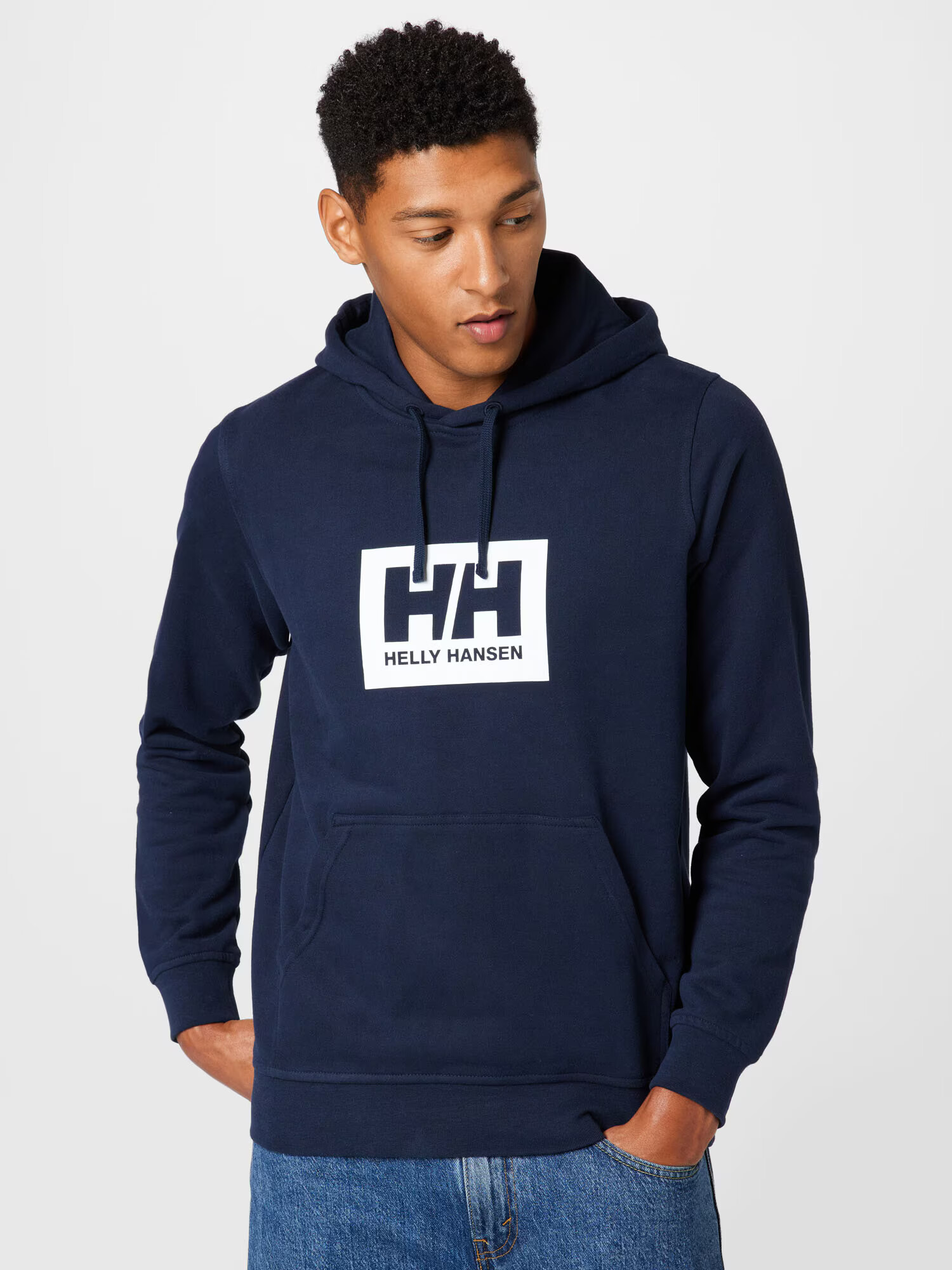 HELLY HANSEN Mikina tmavomodrá / biela - Pepit.sk