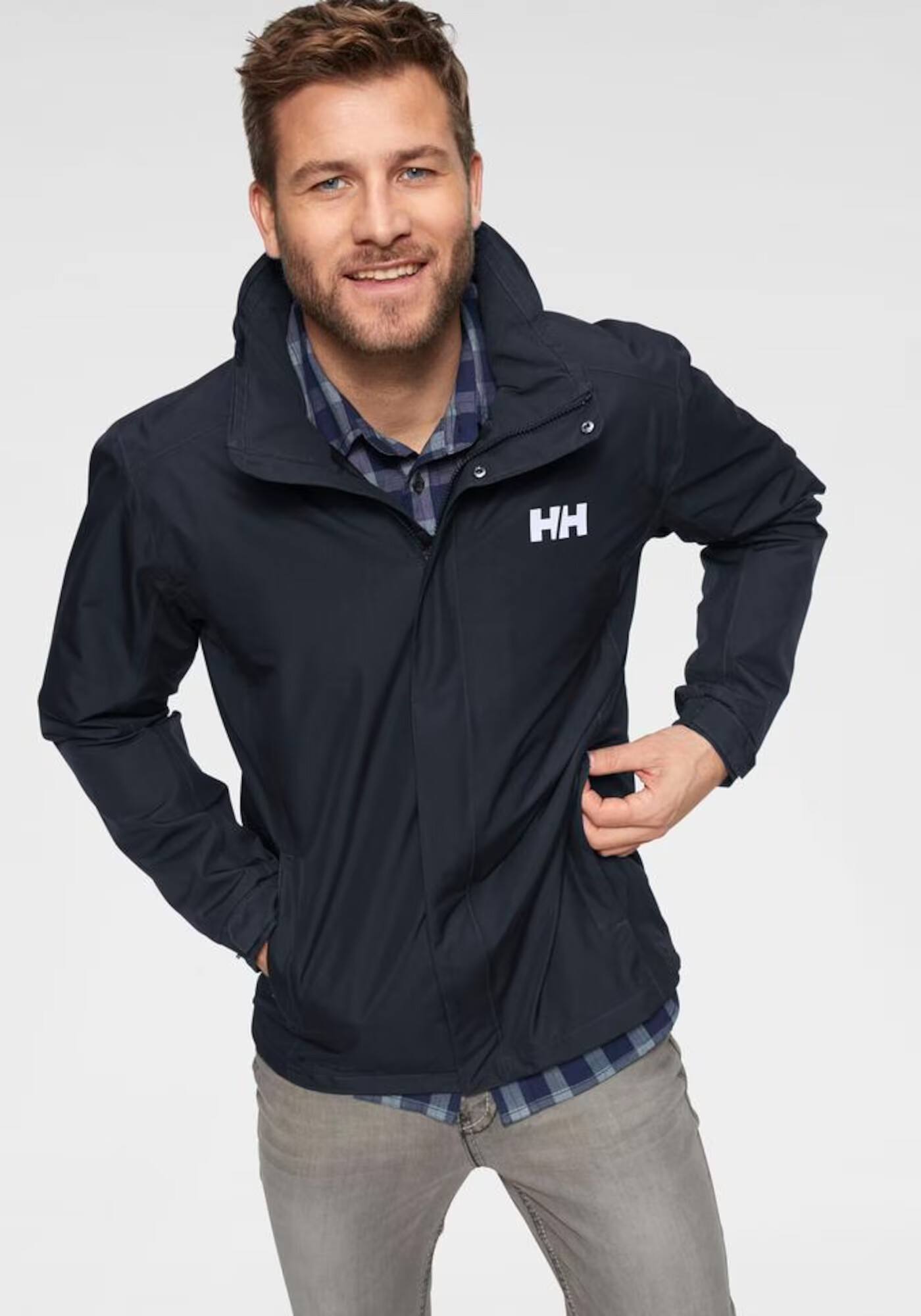 HELLY HANSEN Outdoorová bunda námornícka modrá - Pepit.sk