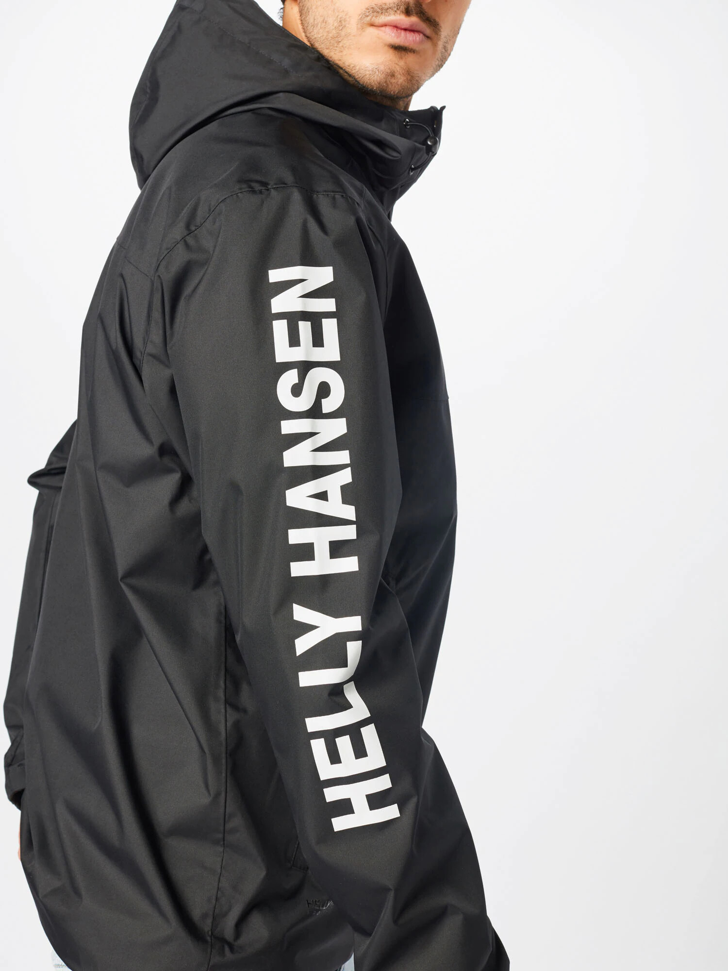 HELLY HANSEN Prechodná bunda 'ERVIK' čierna / biela - Pepit.sk