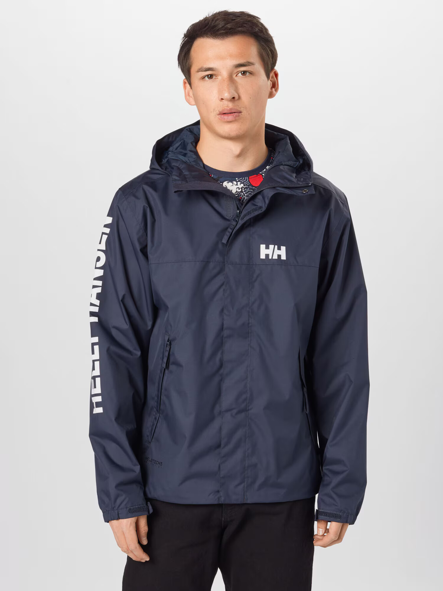 HELLY HANSEN Prechodná bunda 'ERVIK' námornícka modrá / biela - Pepit.sk