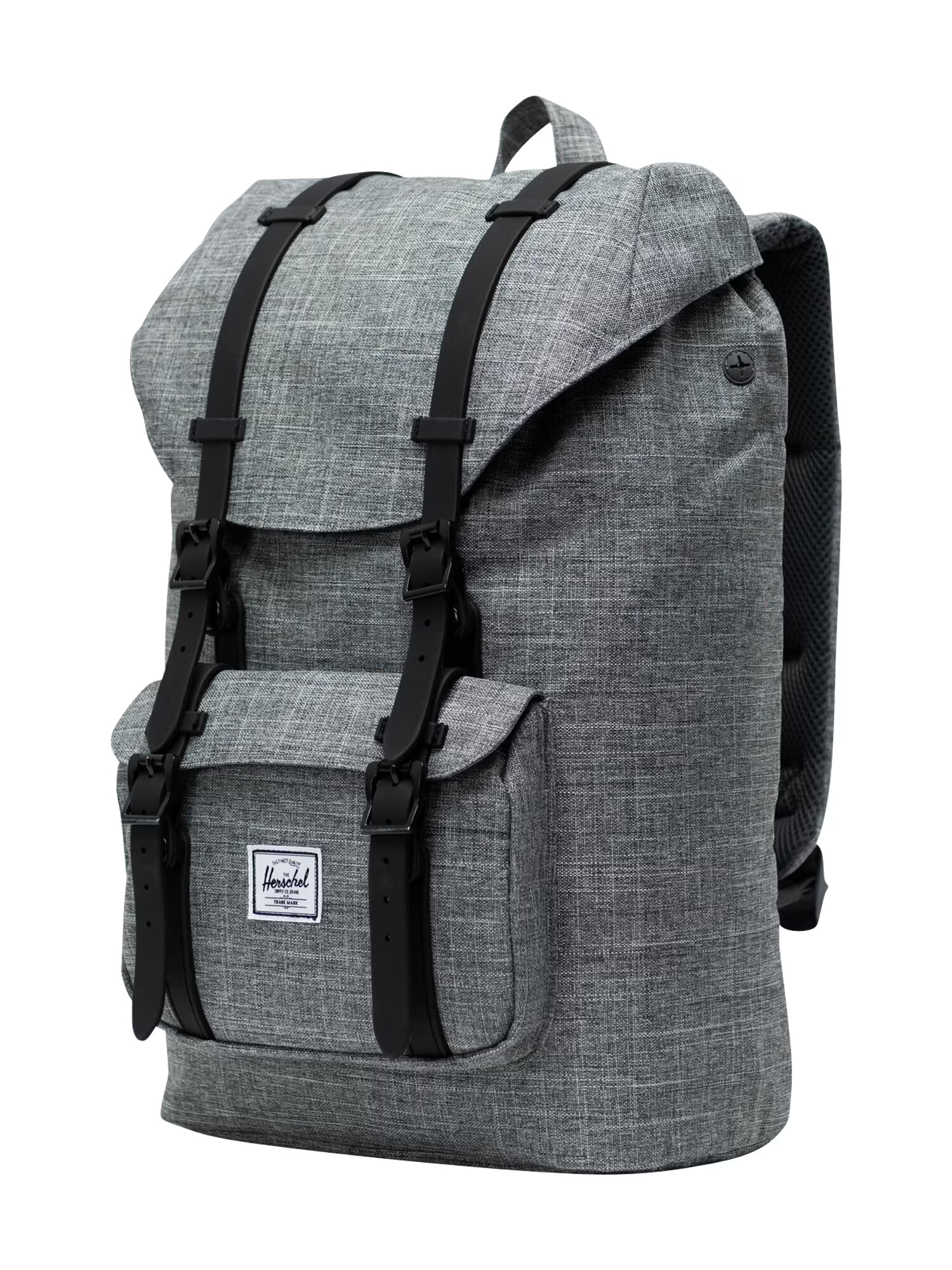 Herschel Batoh 'Little America Mid-Volume' sivá / čierna / biela - Pepit.sk