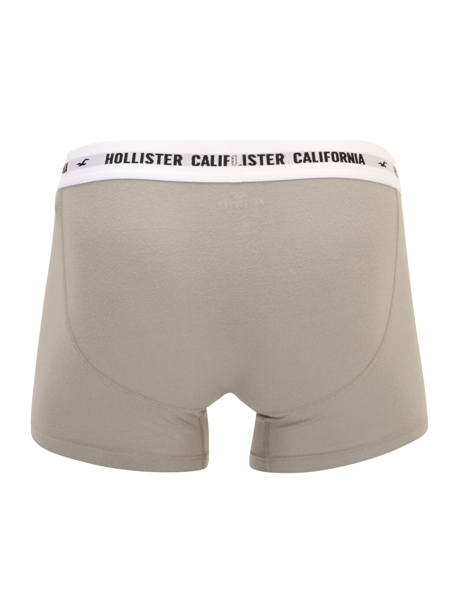 HOLLISTER Boxerky svetlosivá / sivá melírovaná / čierna / biela - Pepit.sk