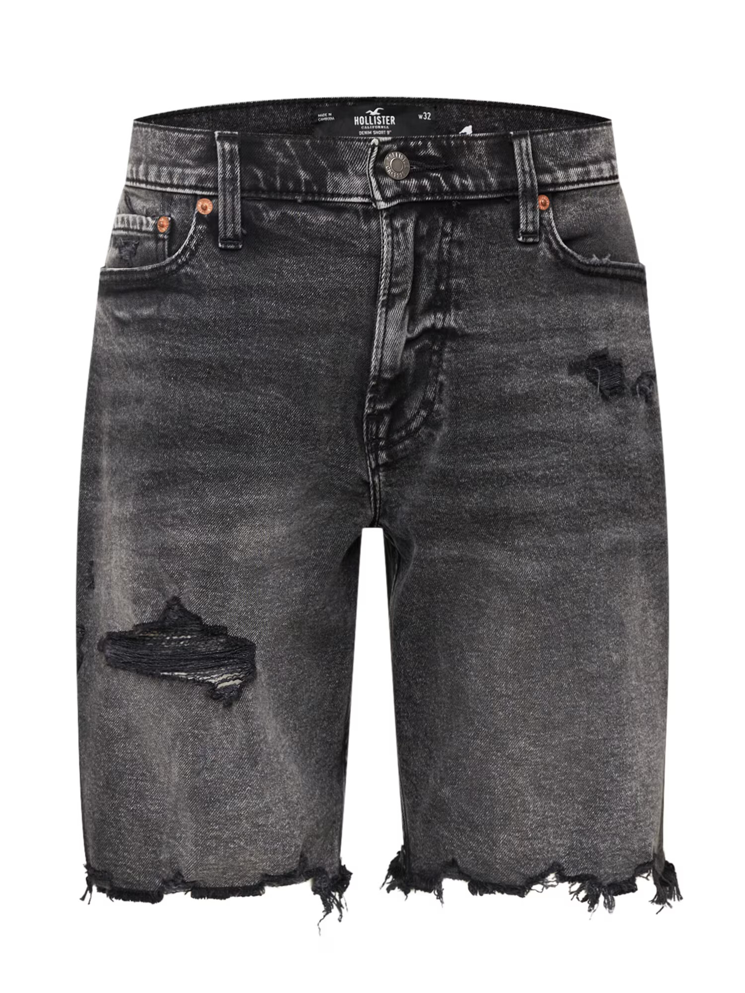 HOLLISTER Džínsy čierny denim - Pepit.sk