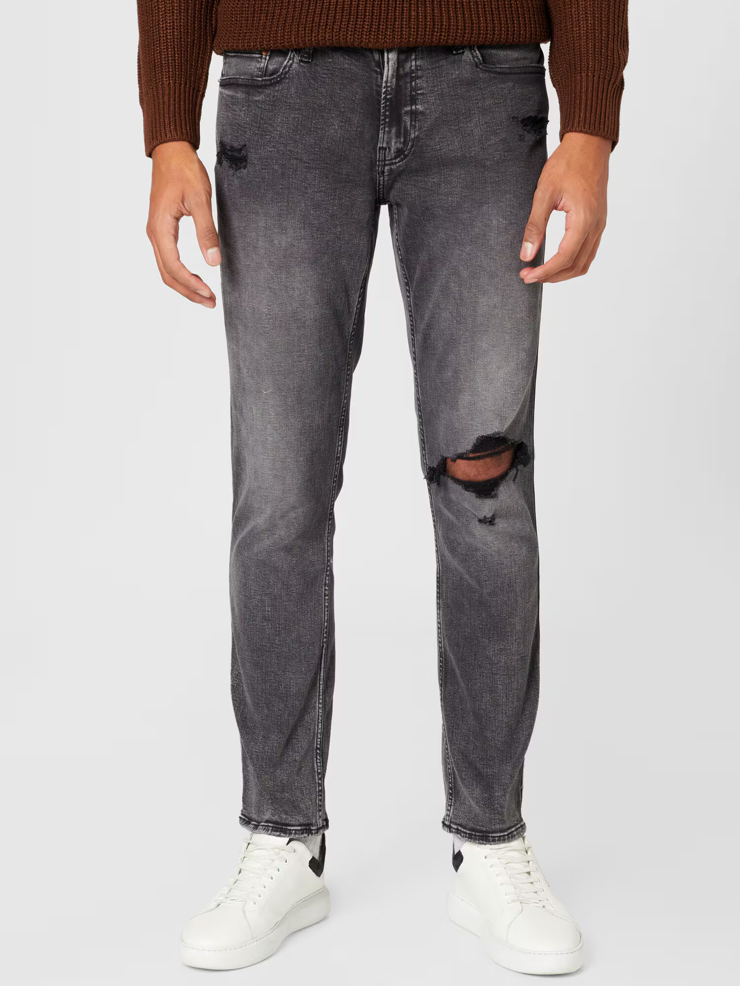 HOLLISTER Džínsy čierny denim - Pepit.sk