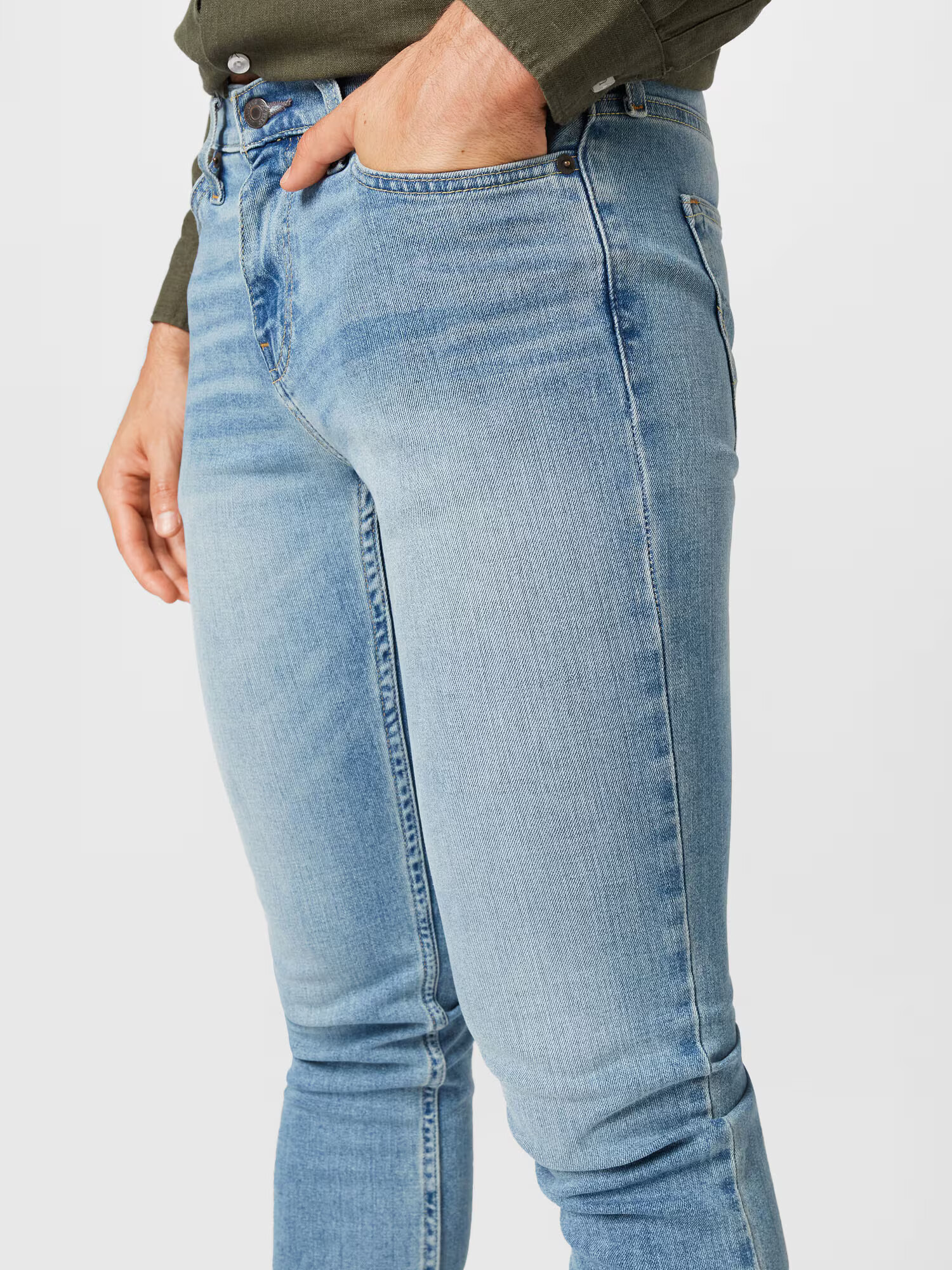 HOLLISTER Džínsy modrá denim - Pepit.sk