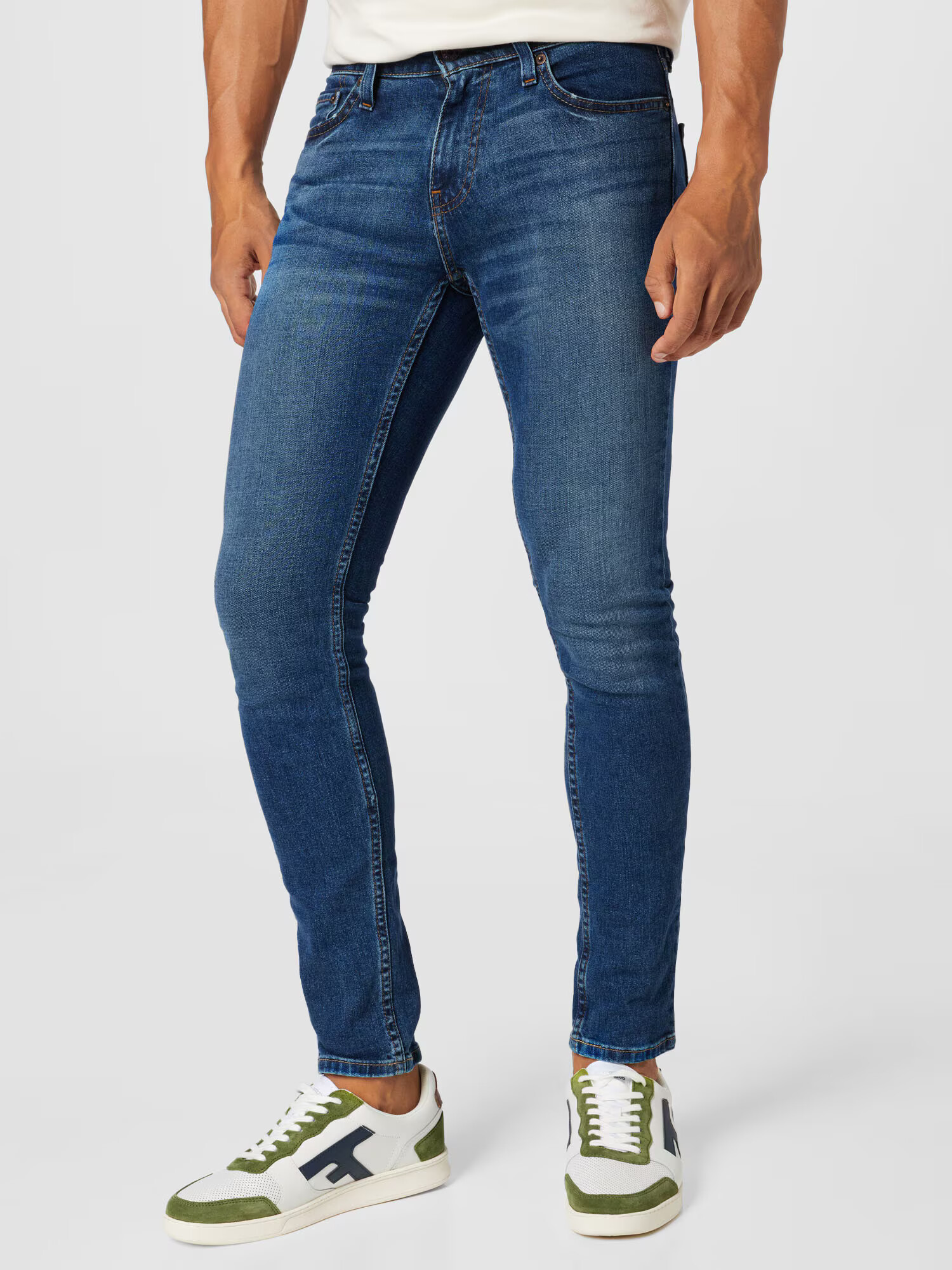 HOLLISTER Džínsy modrá denim - Pepit.sk