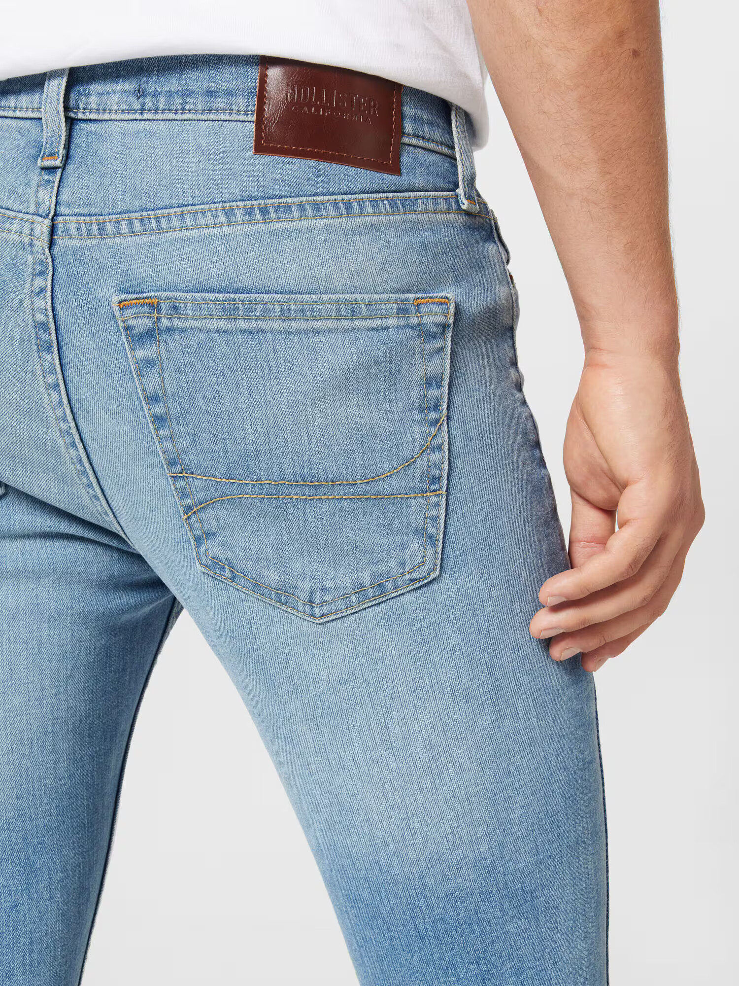 HOLLISTER Džínsy modrá denim - Pepit.sk