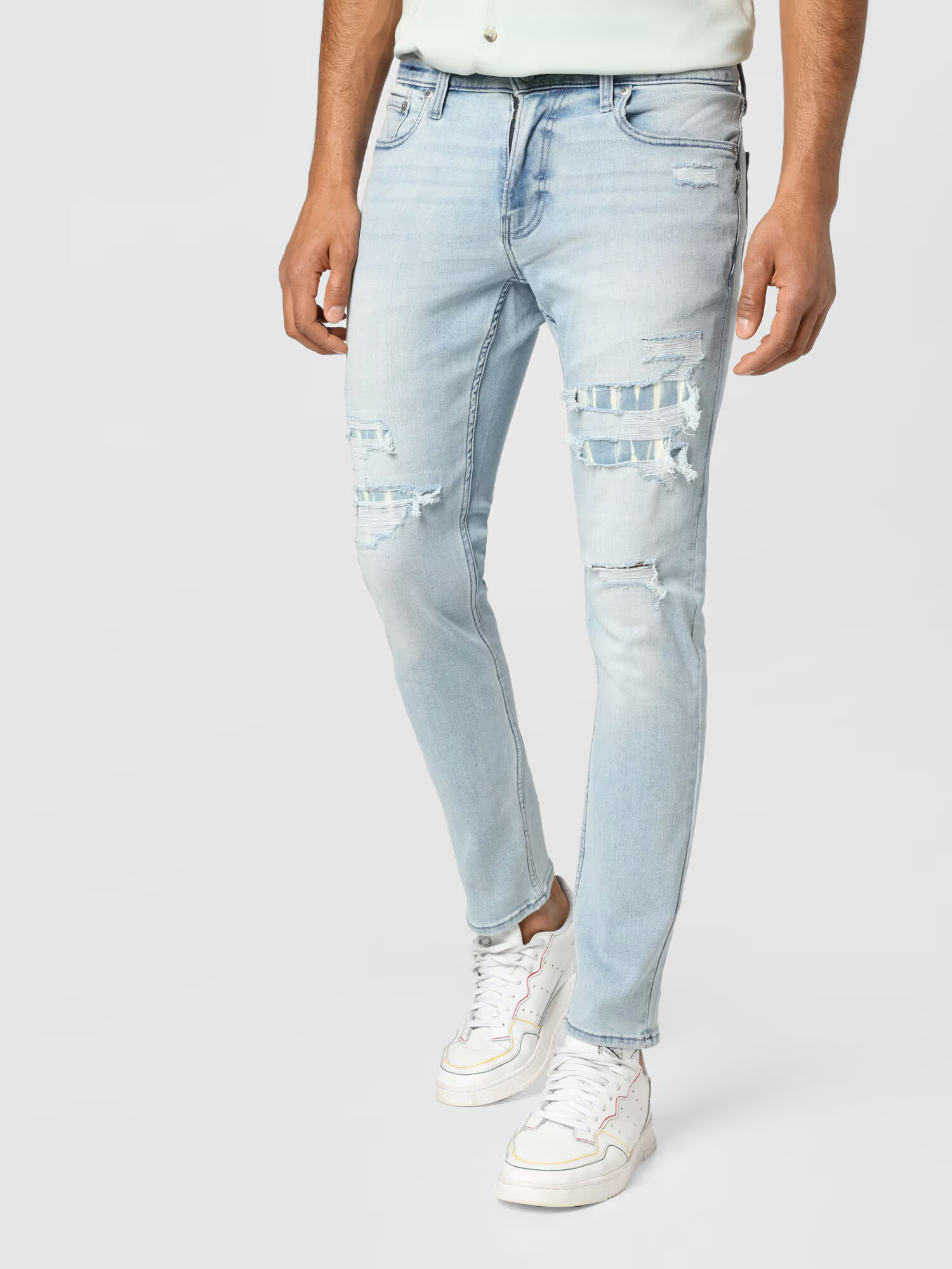 HOLLISTER Džínsy modrá denim - Pepit.sk