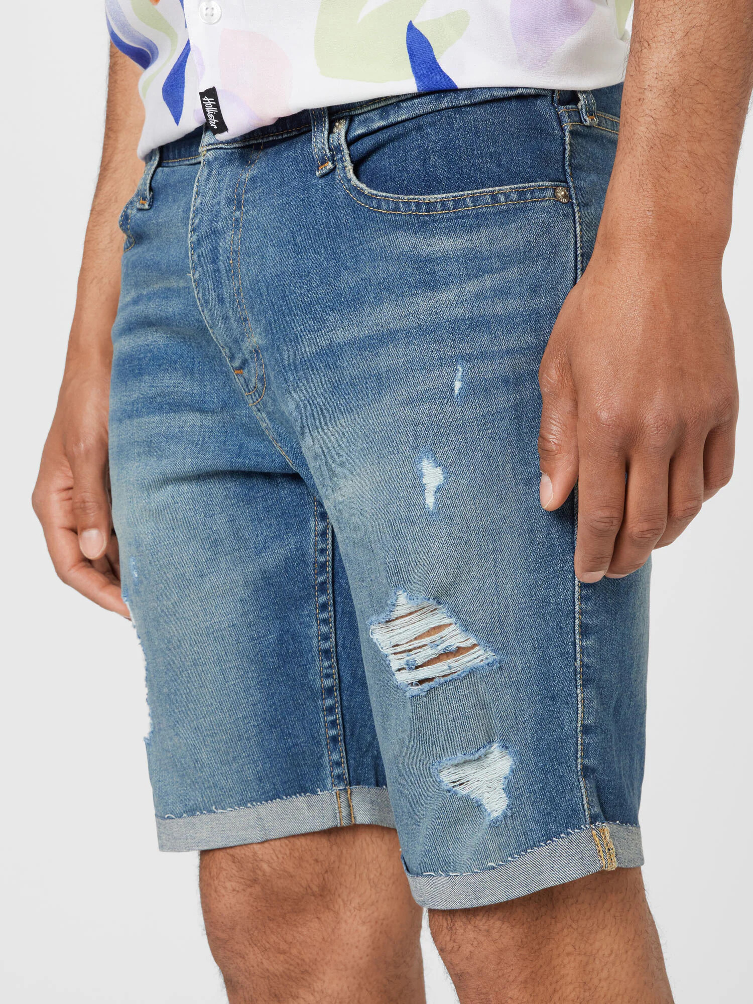 HOLLISTER Džínsy modrá denim - Pepit.sk