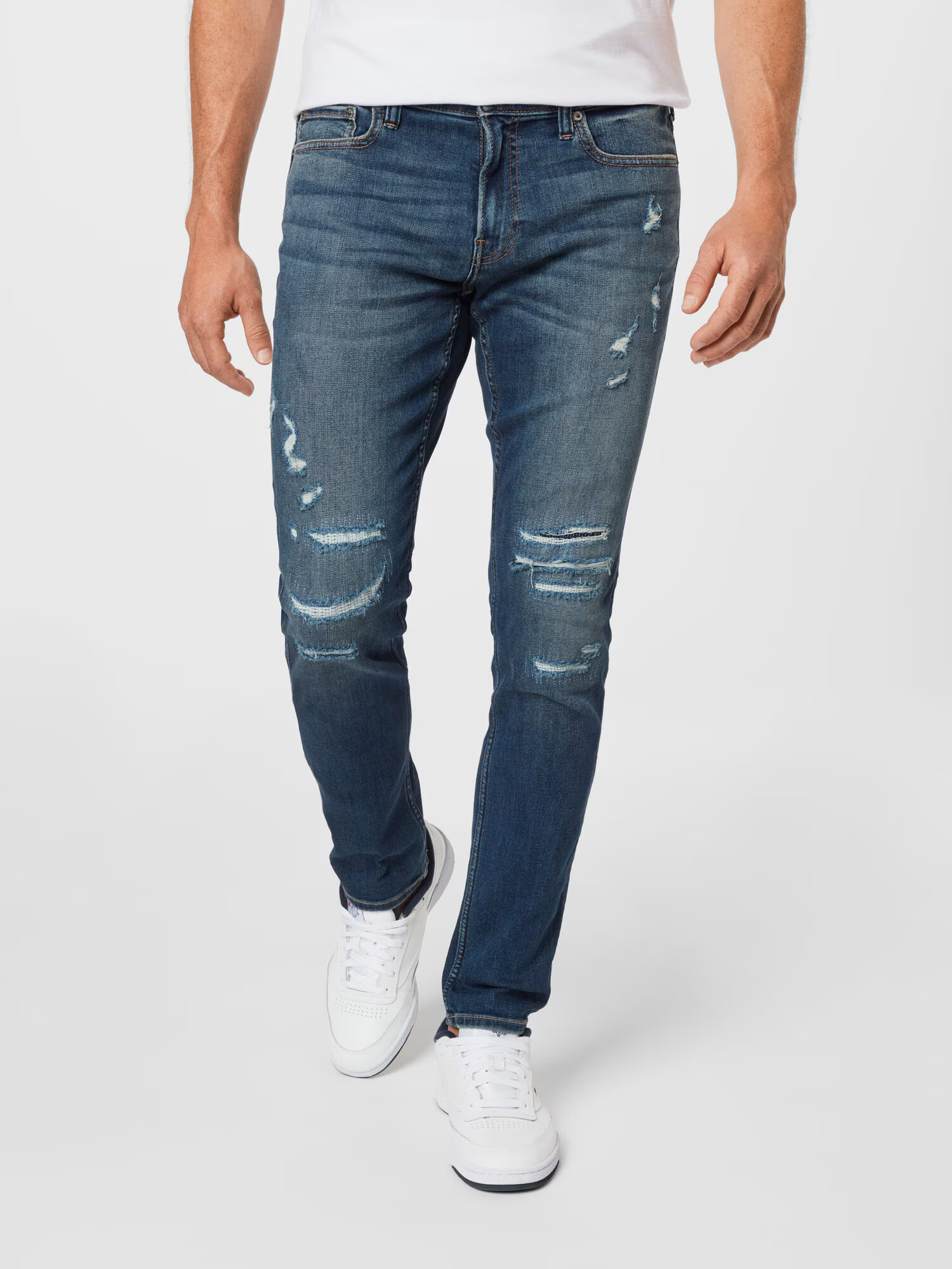 HOLLISTER Džínsy modrá denim - Pepit.sk