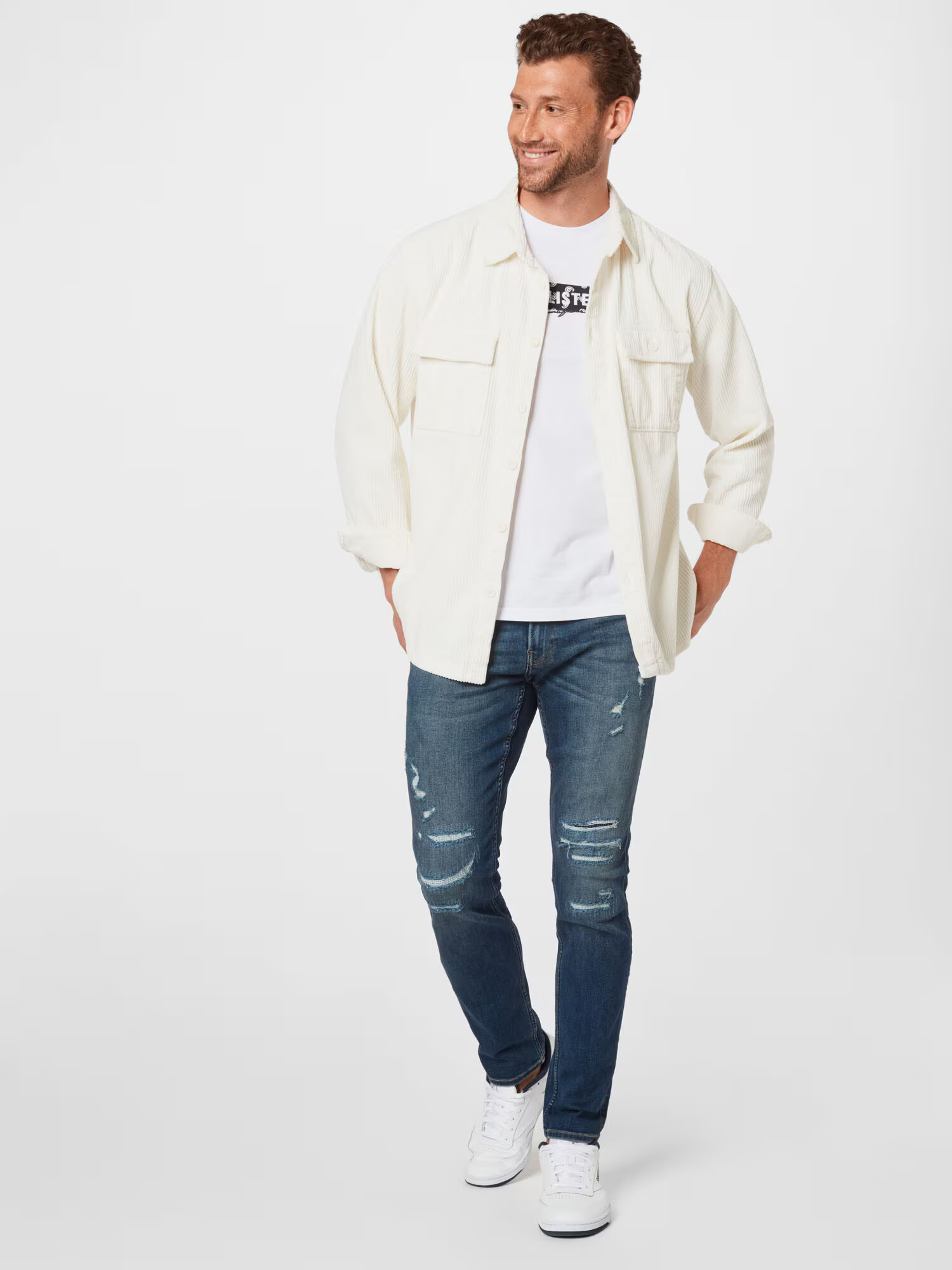 HOLLISTER Džínsy modrá denim - Pepit.sk