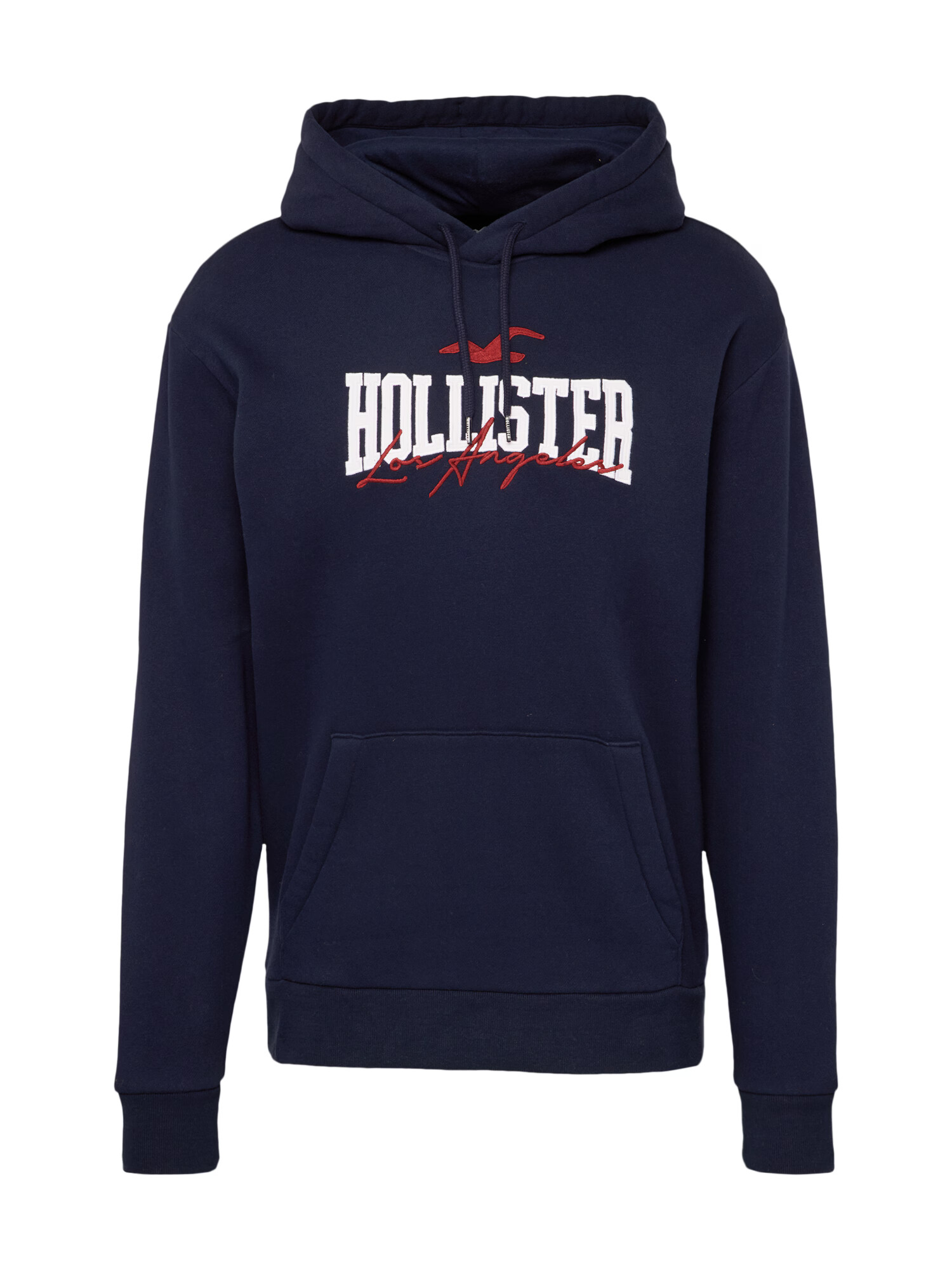 HOLLISTER Mikina tmavomodrá / červená / biela - Pepit.sk