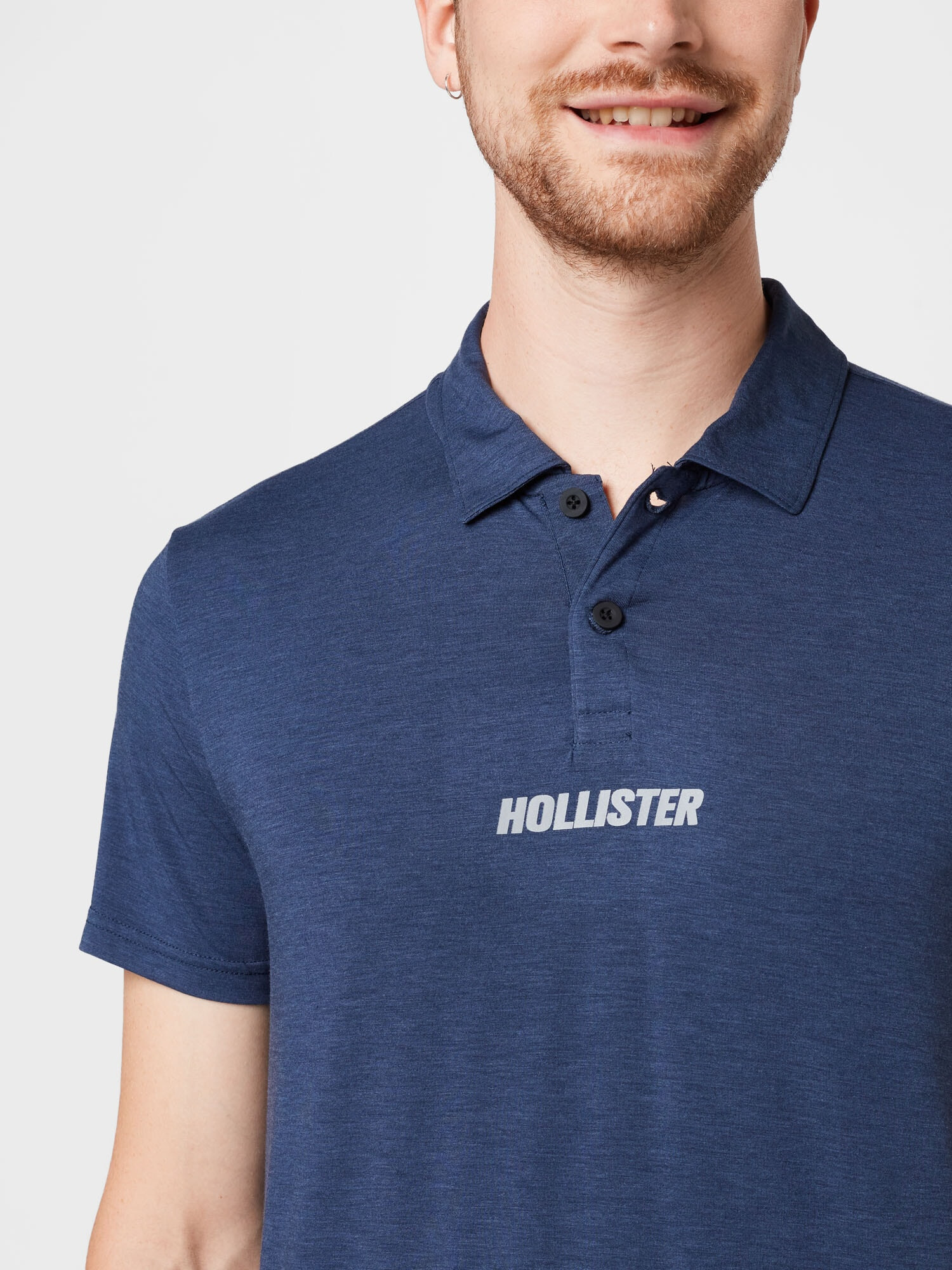 HOLLISTER Tričko námornícka modrá - Pepit.sk