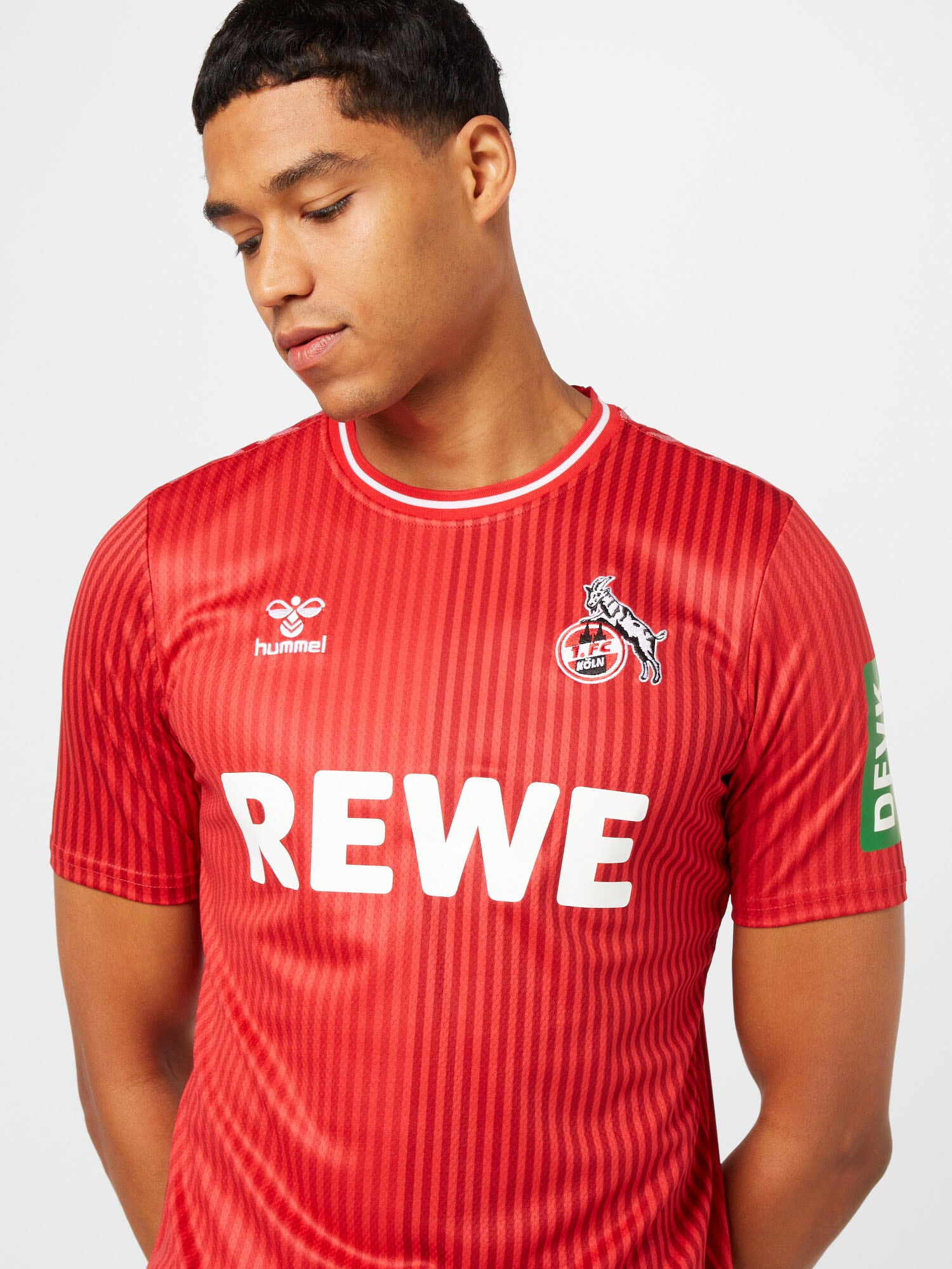 Hummel Dres 'FC Köln 23-24 Auswärts' modrá / zelená / červená / biela - Pepit.sk