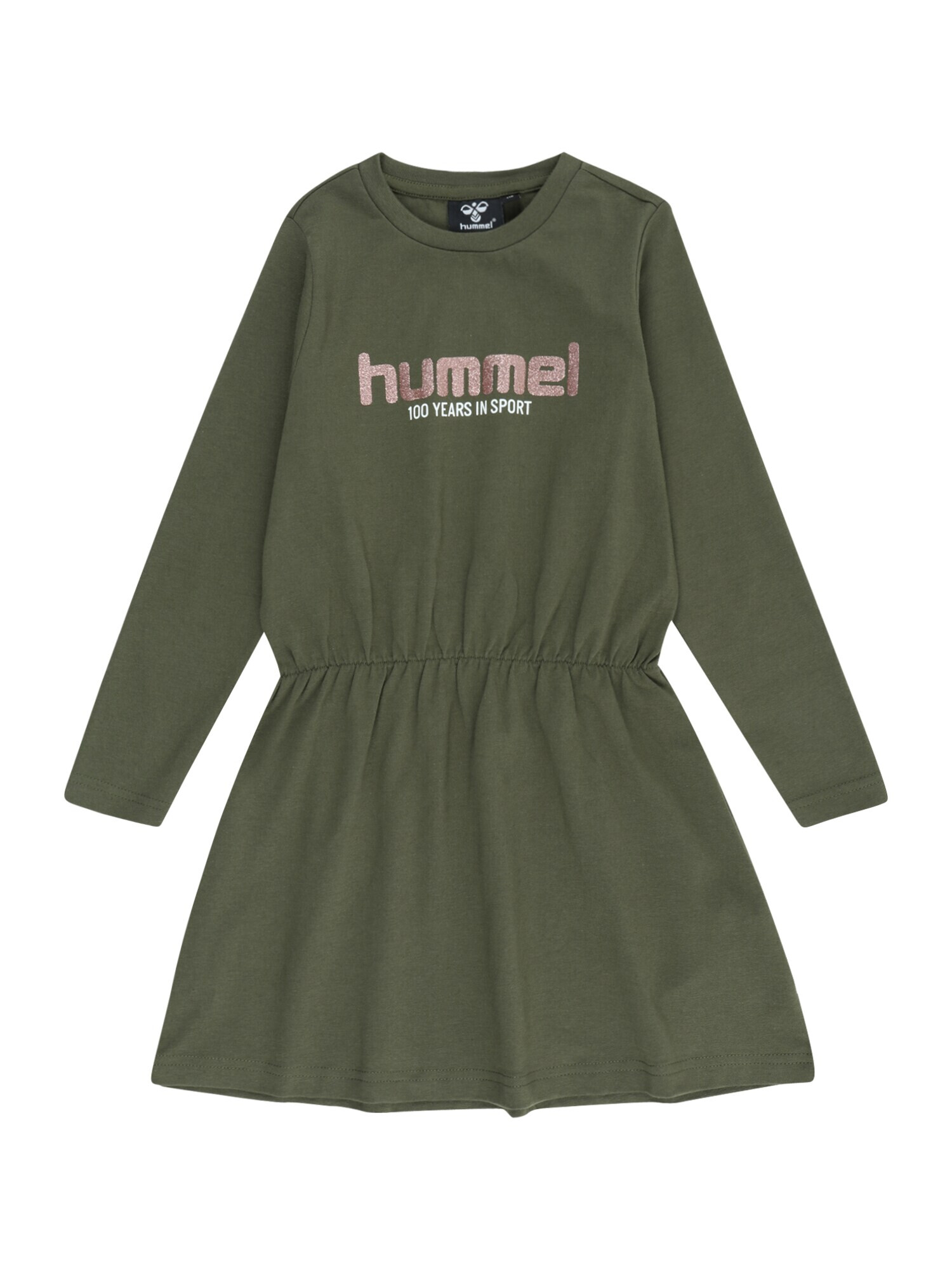 Hummel Šaty 'FREYA' tmavozelená / rosé / biela - Pepit.sk