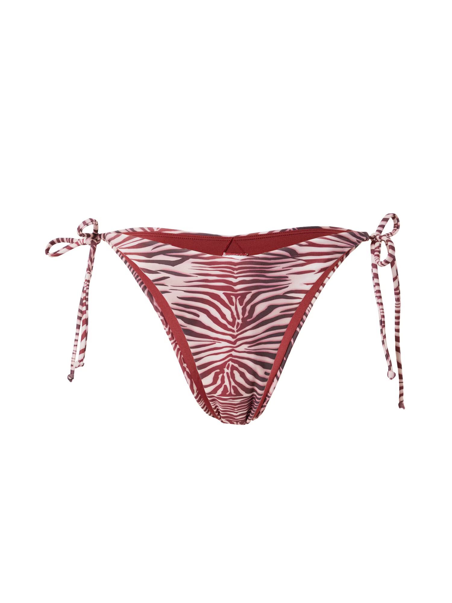 Hunkemöller Bikinové nohavičky svetloružová / červená / biela - Pepit.sk