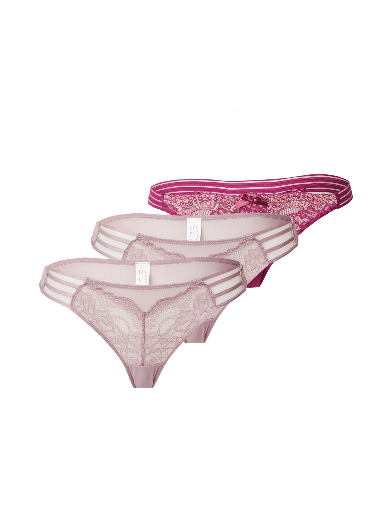 Hunkemöller Tangá fuksia / staroružová - Pepit.sk