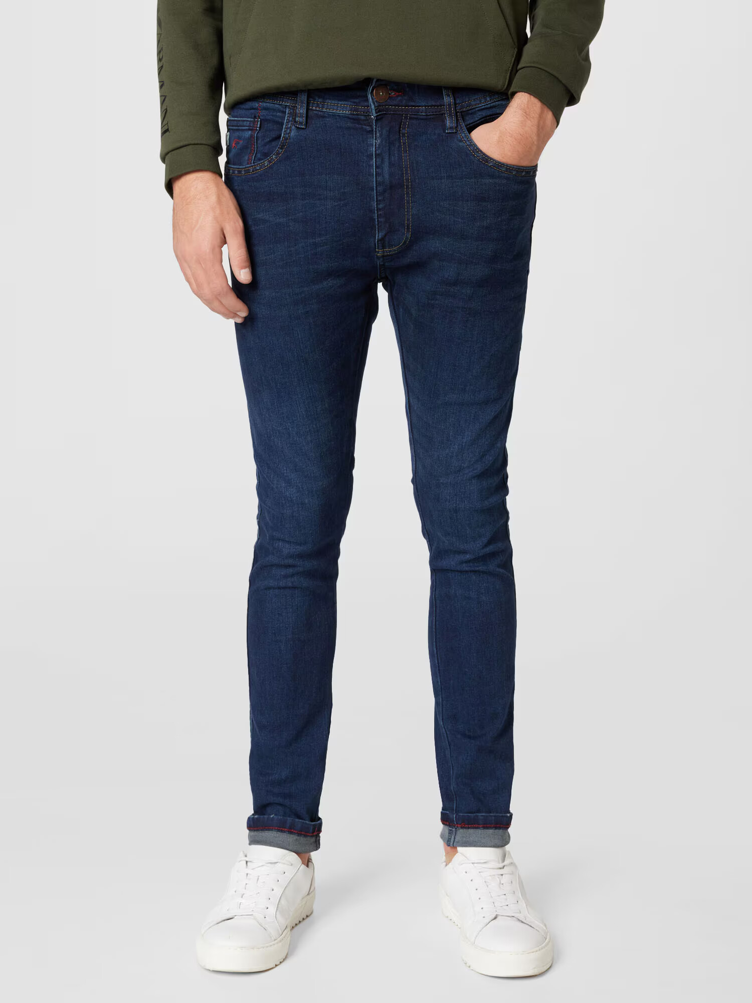 INDICODE JEANS Džínsy 'Potts' modrá denim - Pepit.sk