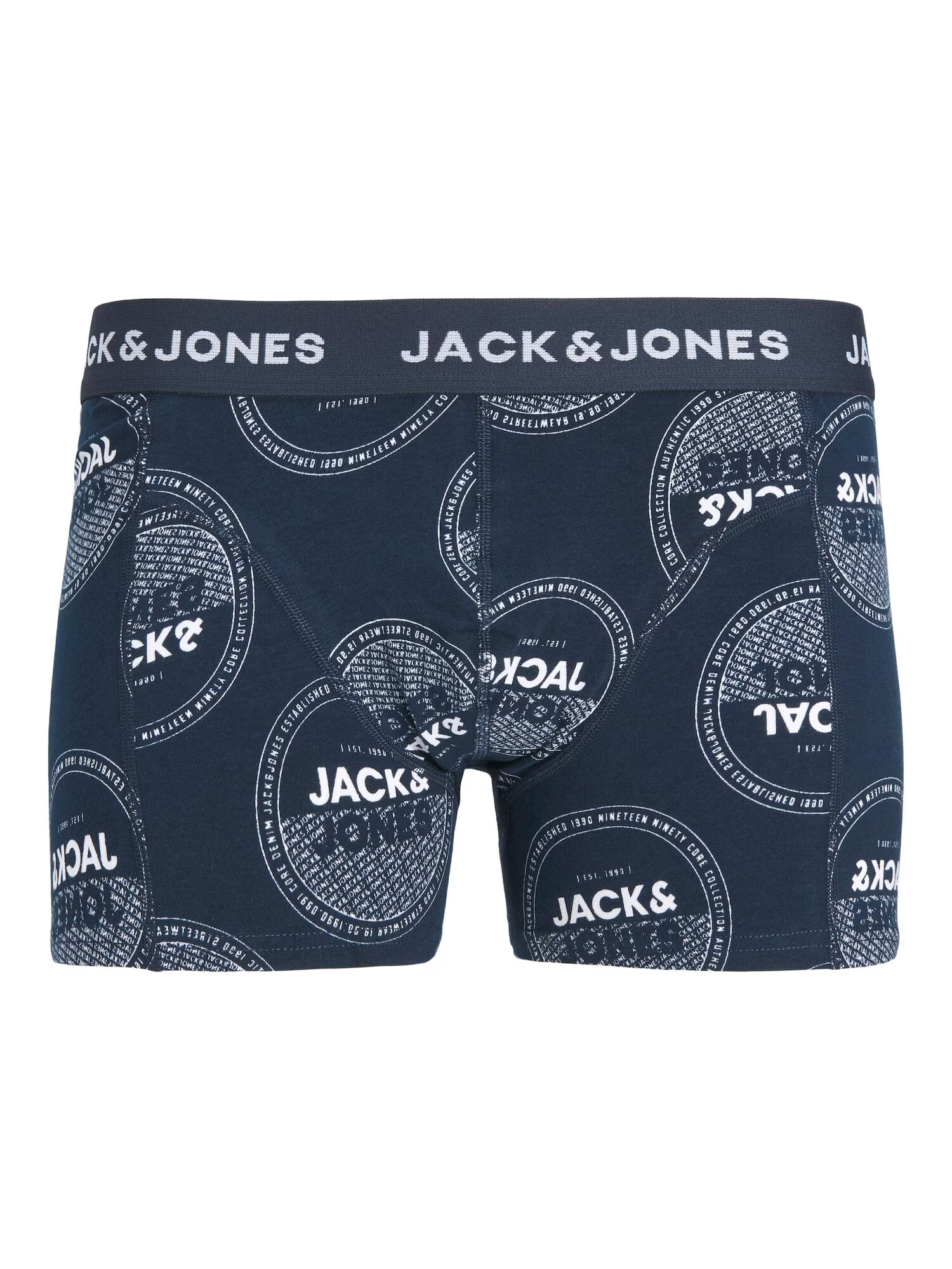 JACK & JONES Boxerky 'ARTIN' námornícka modrá / grenadínová / čierna / biela - Pepit.sk