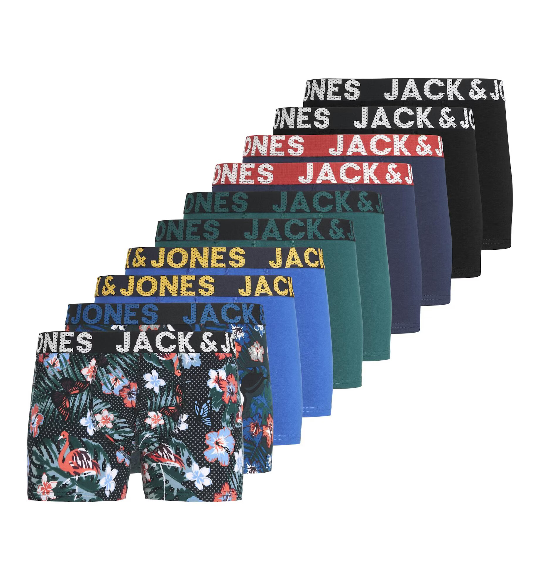 JACK & JONES Boxerky 'BIRD' zmiešané farby - Pepit.sk